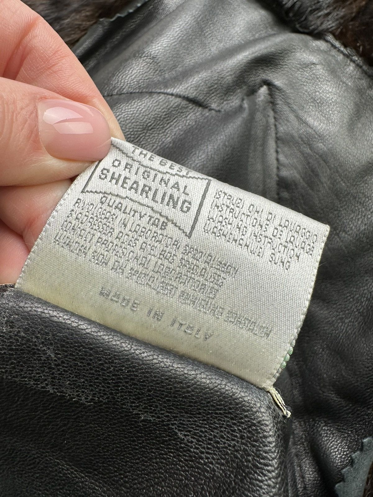 Japanese Brand Vintage Sheepskin Coat (E1) Size M / US 6-8 / IT 42-44 - 6 Thumbnail