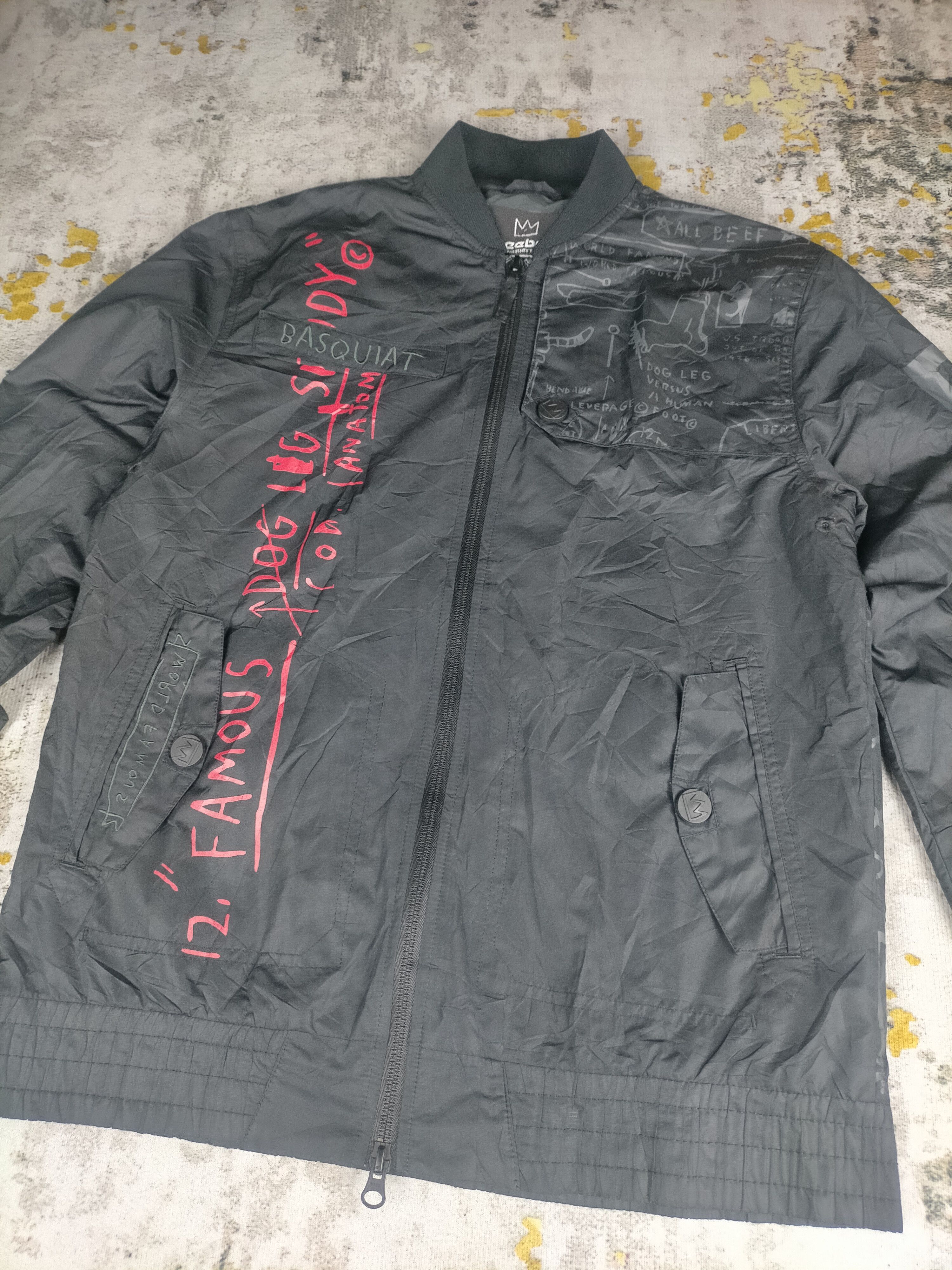 Reebok 🔥 Rare Reebok x Jean Michael Basquiat Swizz Beatz Jacket Size US S / EU 44-46 / 1 - 3 Thumbnail