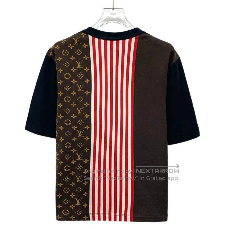 Louis Vuitton Louis Vuitton Color Block Cotton T. Size M / US 6-8 / IT 42-44 - 2 Thumbnail