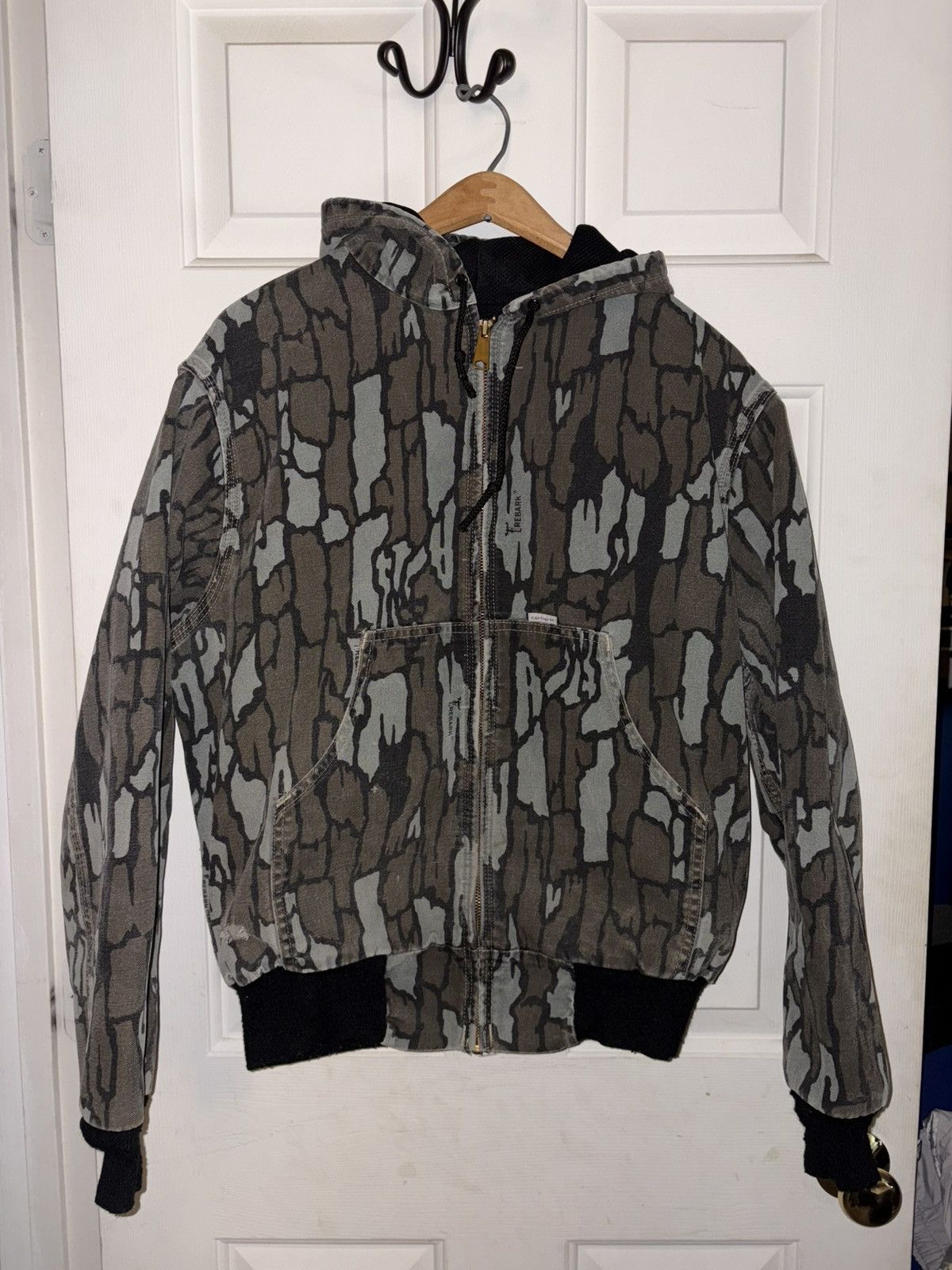 Carhartt Men’s Moss-Camo Carhartt Vintage Jacket Size US L / EU 52-54 / 3 - 1 Thumbnail