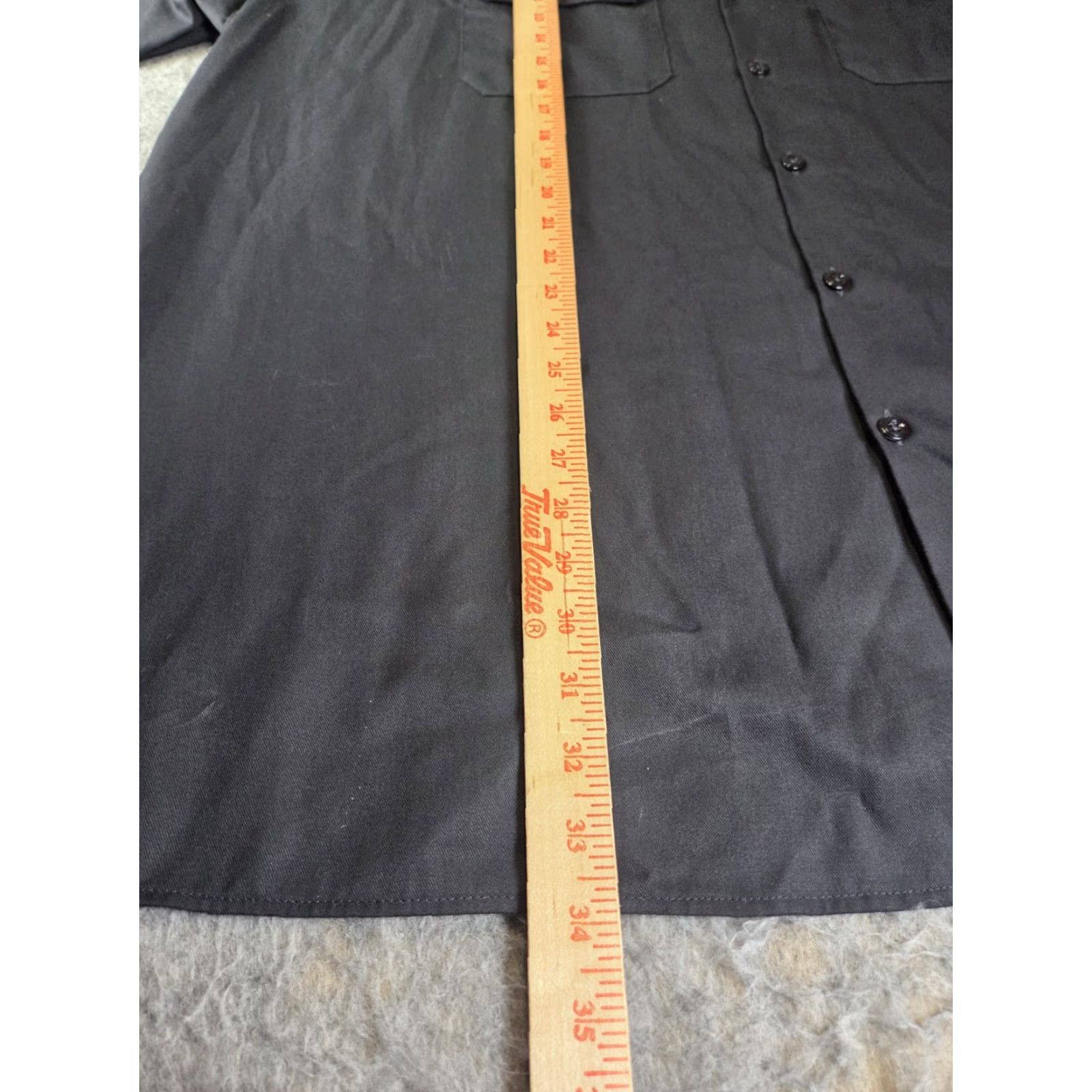 Dickies VINTAGE Dickies 3XL Short Sleeve Work Shirt Black Men 3XL Distressed Grunge Workwear Shirt Mens Size US XXL / EU 58 / 5 - 6 Thumbnail