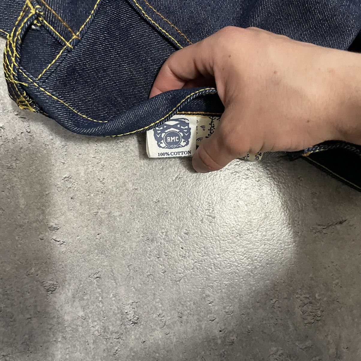 Evisu × Japanese Brand × RMC Jeans Red Monkey Company Jeans Baggy Fit Pocket Logo Size US 40 / EU 56 - 5 Thumbnail