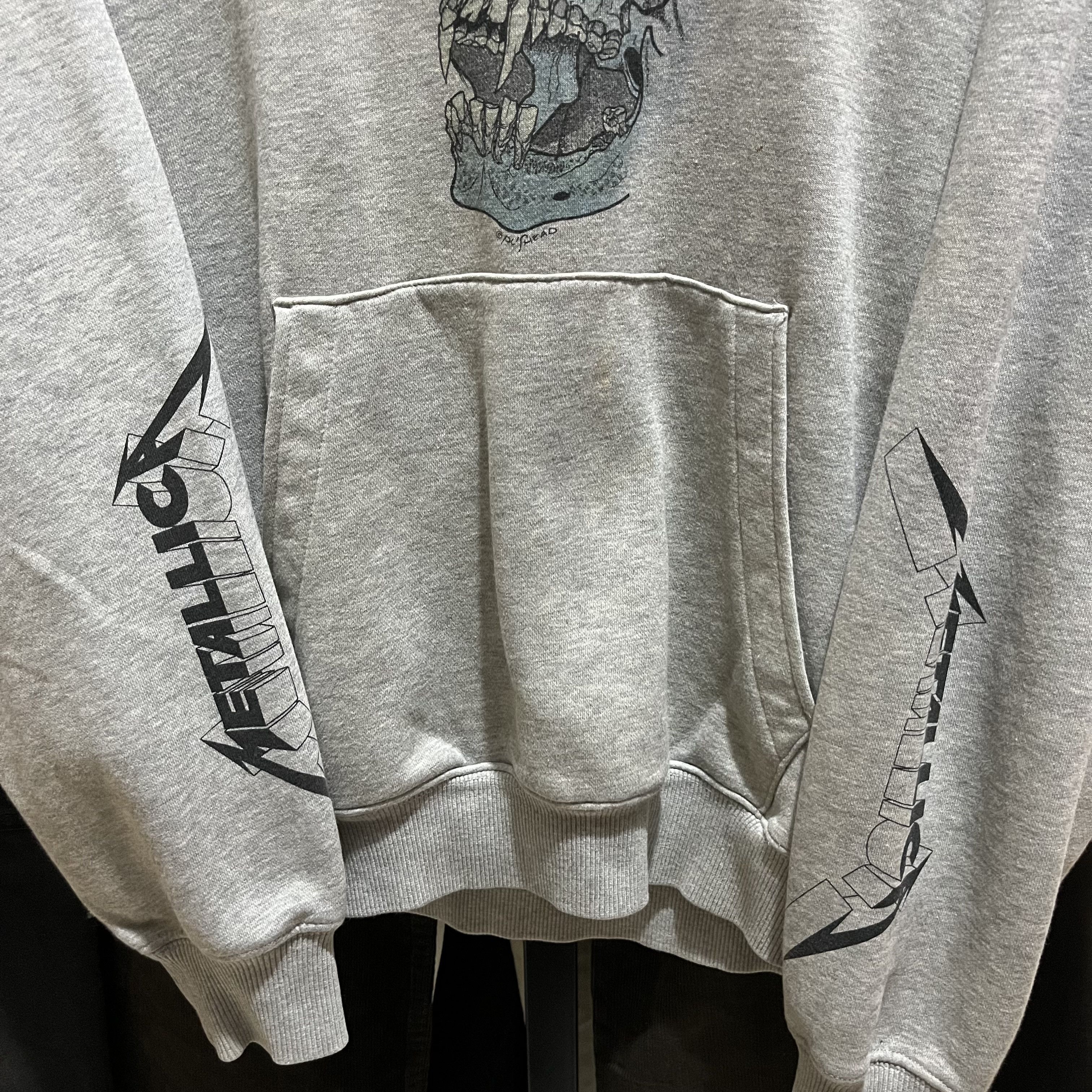 Band Tees × GU × Metallica Gu metallica hoodie Size US M / EU 48-50 / 2 - 5 Thumbnail