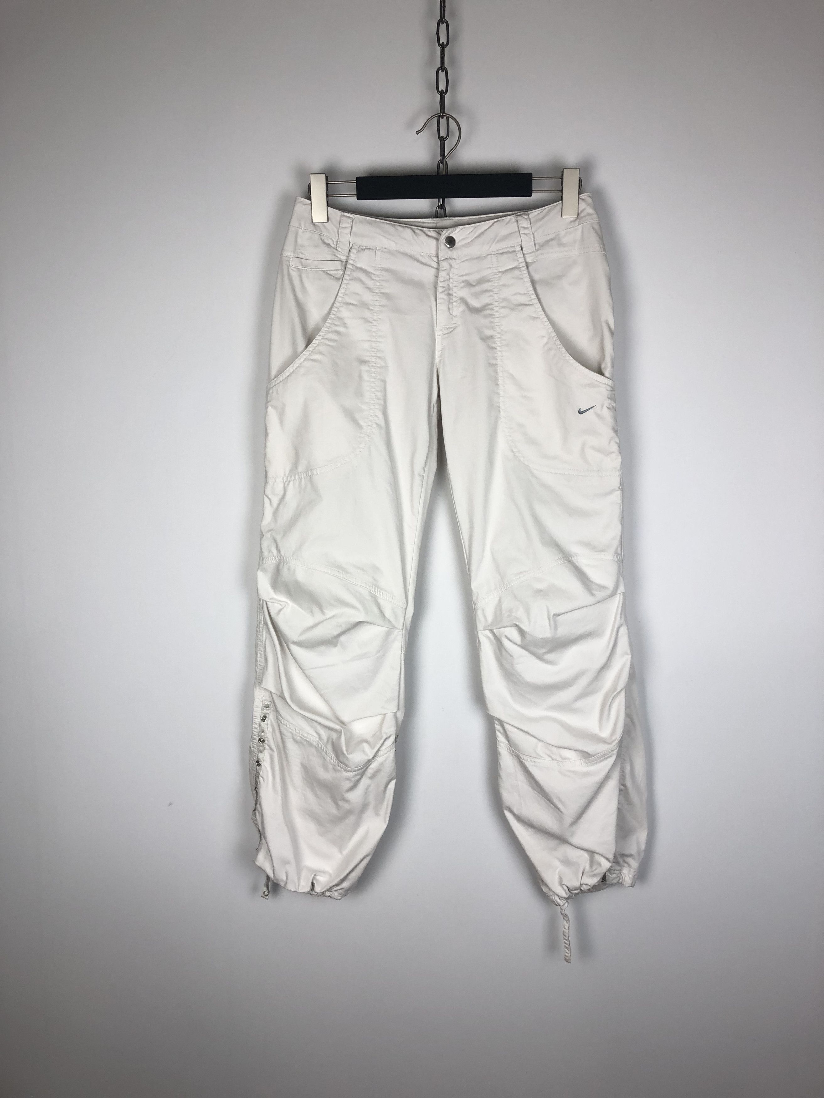 Nike Nike Vintage Drill Pants White size 30x32 Size US 30 / EU 46 - 1 Thumbnail