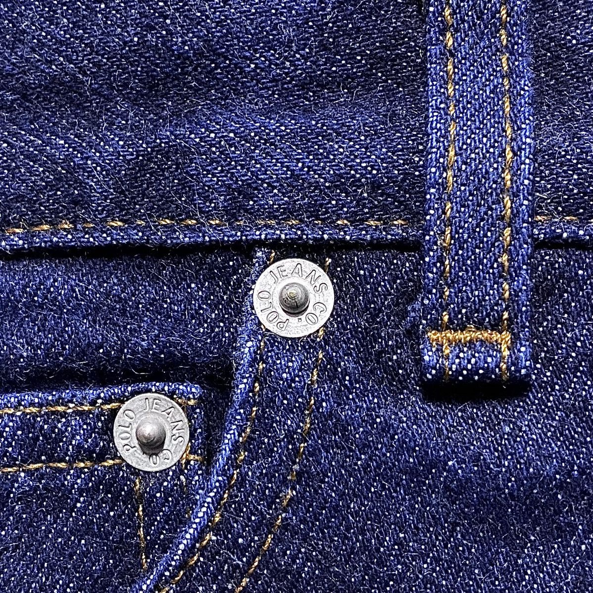 Polo Ralph Lauren Polo Jeans Co. Ralph Lauren Navy Thick Flared Jeans Denim Size 28" / US 6 / IT 42 - 14 Thumbnail