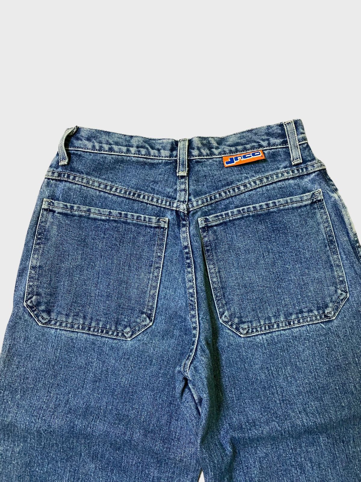 JNCO × Vintage Crazy Vintage Jnco 1031 Embroidered Girlie Stuff Baggy Denim Size US 26 / EU 42 - 9 Thumbnail
