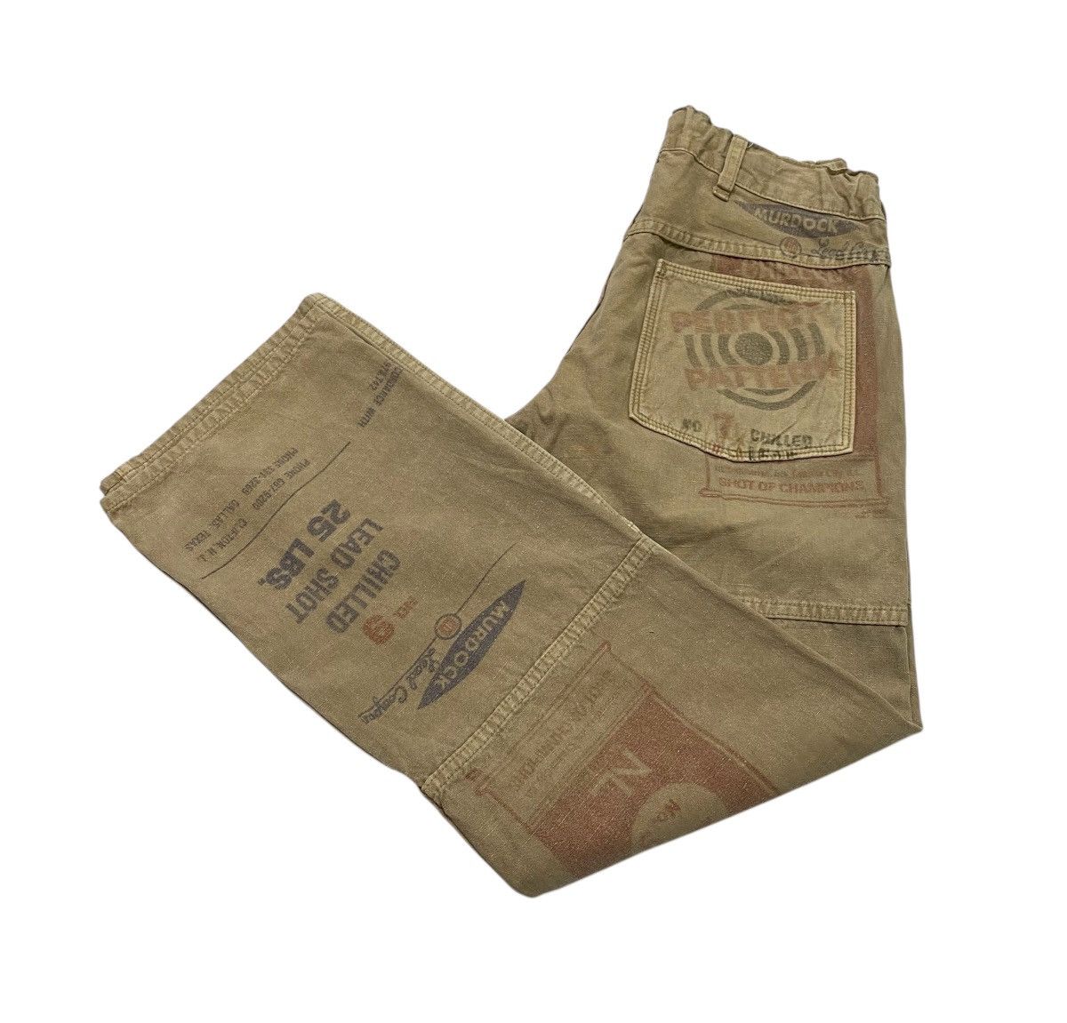 Hysteric Glamour Japanese brand denim & dungaree paint trousers / khakis pant Size US 28 / EU 44 - 12 Thumbnail