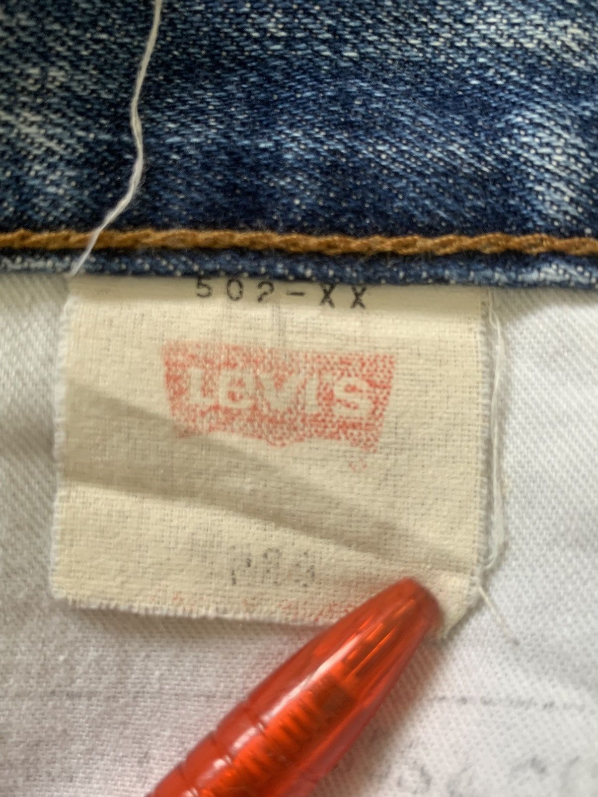 Levi's Rare.. Distressed Levi’s 502 Big E Made In Japan Size US 28 / EU 44 - 21 Thumbnail