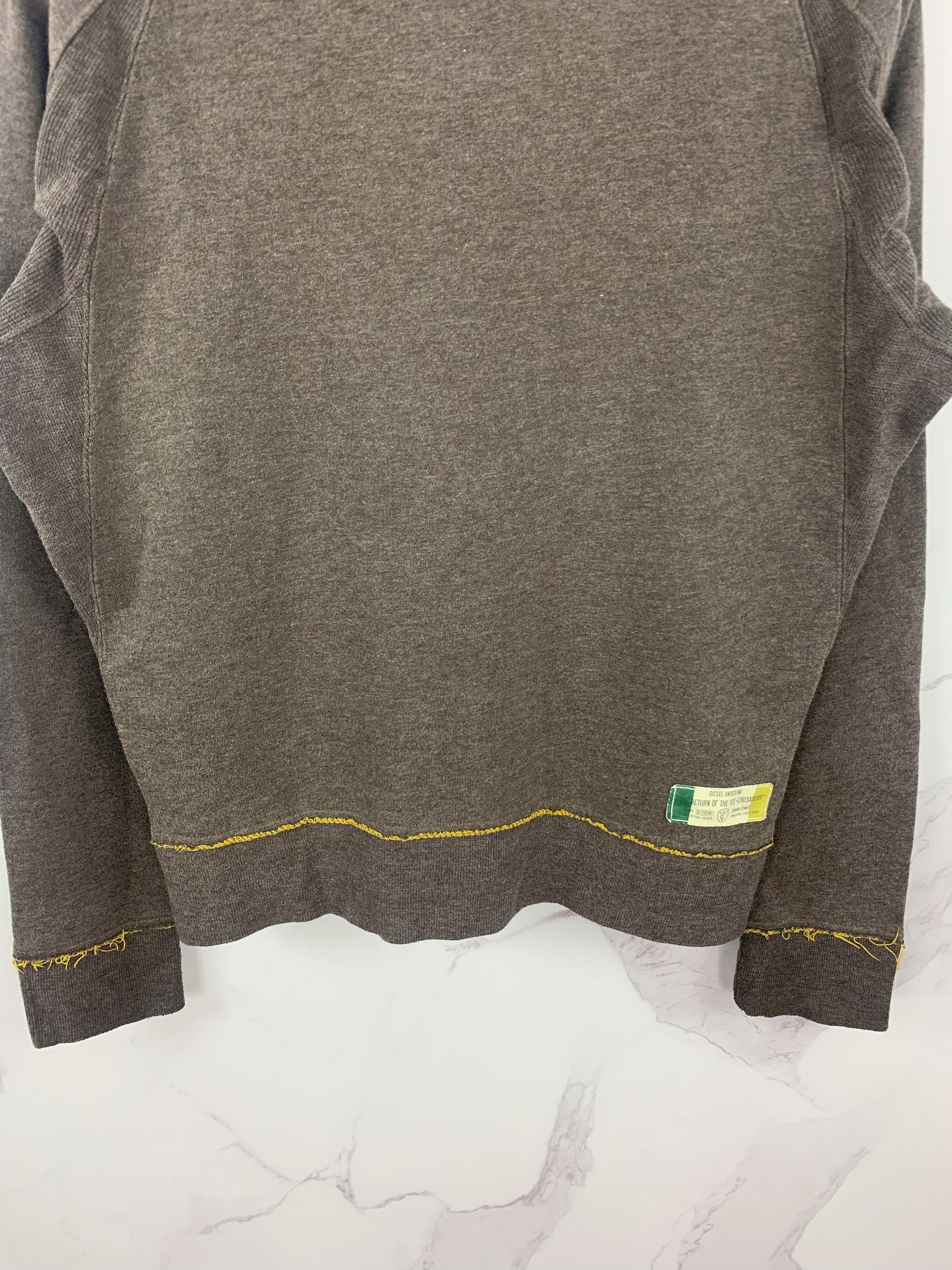 Diesel Vintage Diesel Keep Frozen Tundra Comics Sweatshirt Size L Size L / US 10 / IT 46 - 7 Thumbnail