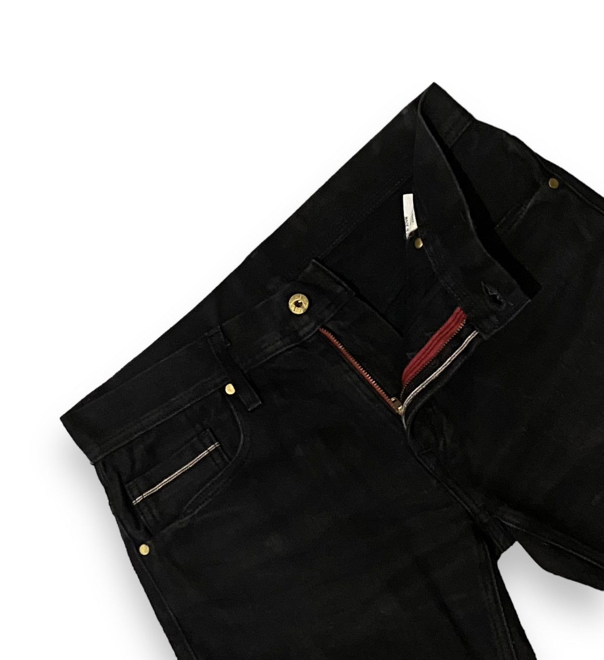Hysteric Glamour Union Made Selvedge Neo Biker Leather Padded Racing Sport Size US 30 / EU 46 - 17 Thumbnail