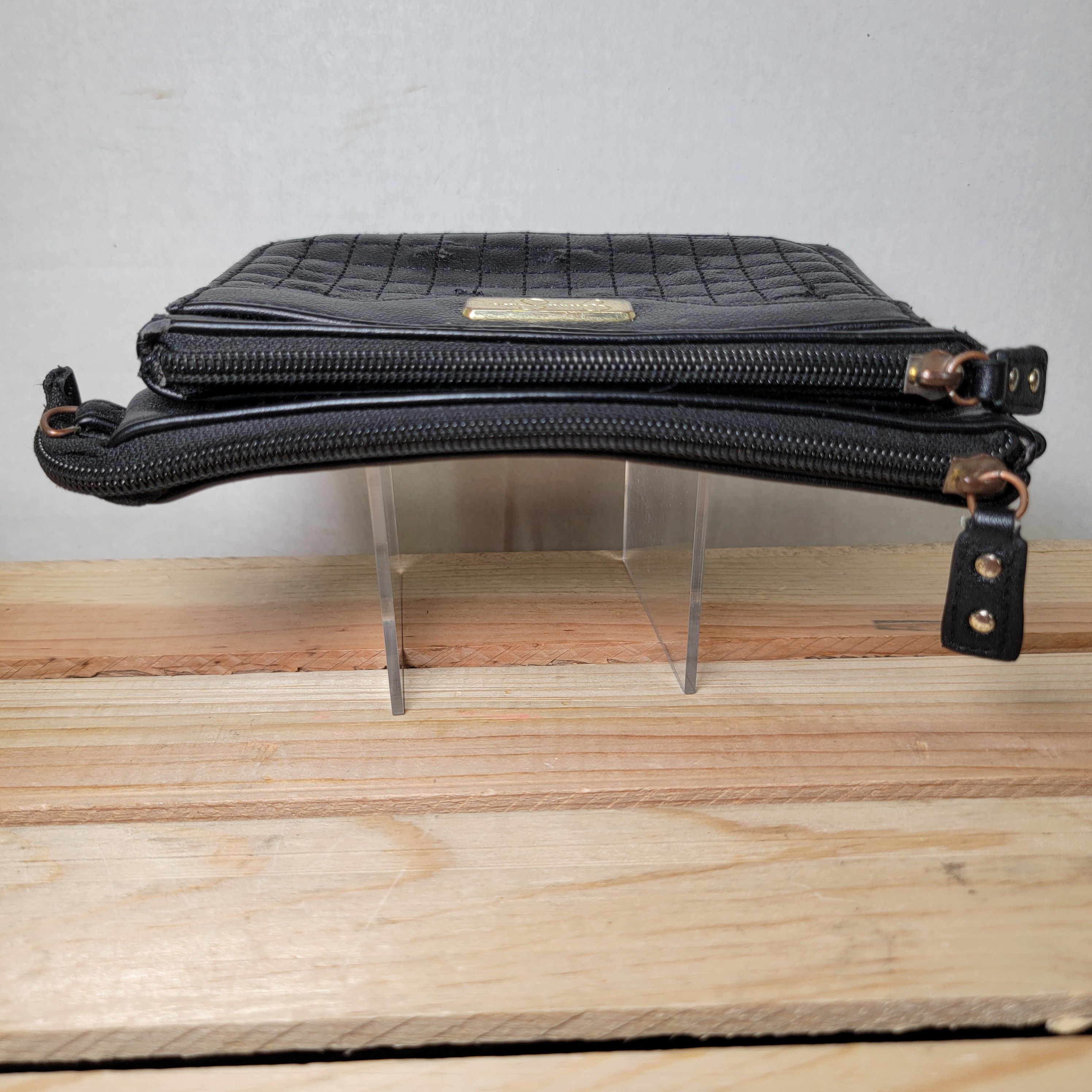 Jessica Simpson Jessica Simpson Black Mini Purse (No Straps) Size ONE SIZE - 4 Thumbnail