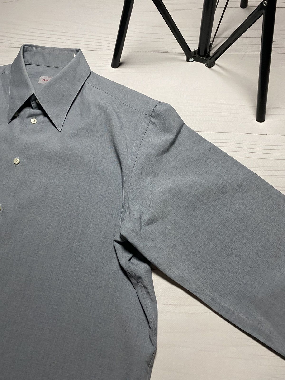 Versace Vintage Versace Classic button up shirt Size US L / EU 52-54 / 3 - 8 Thumbnail