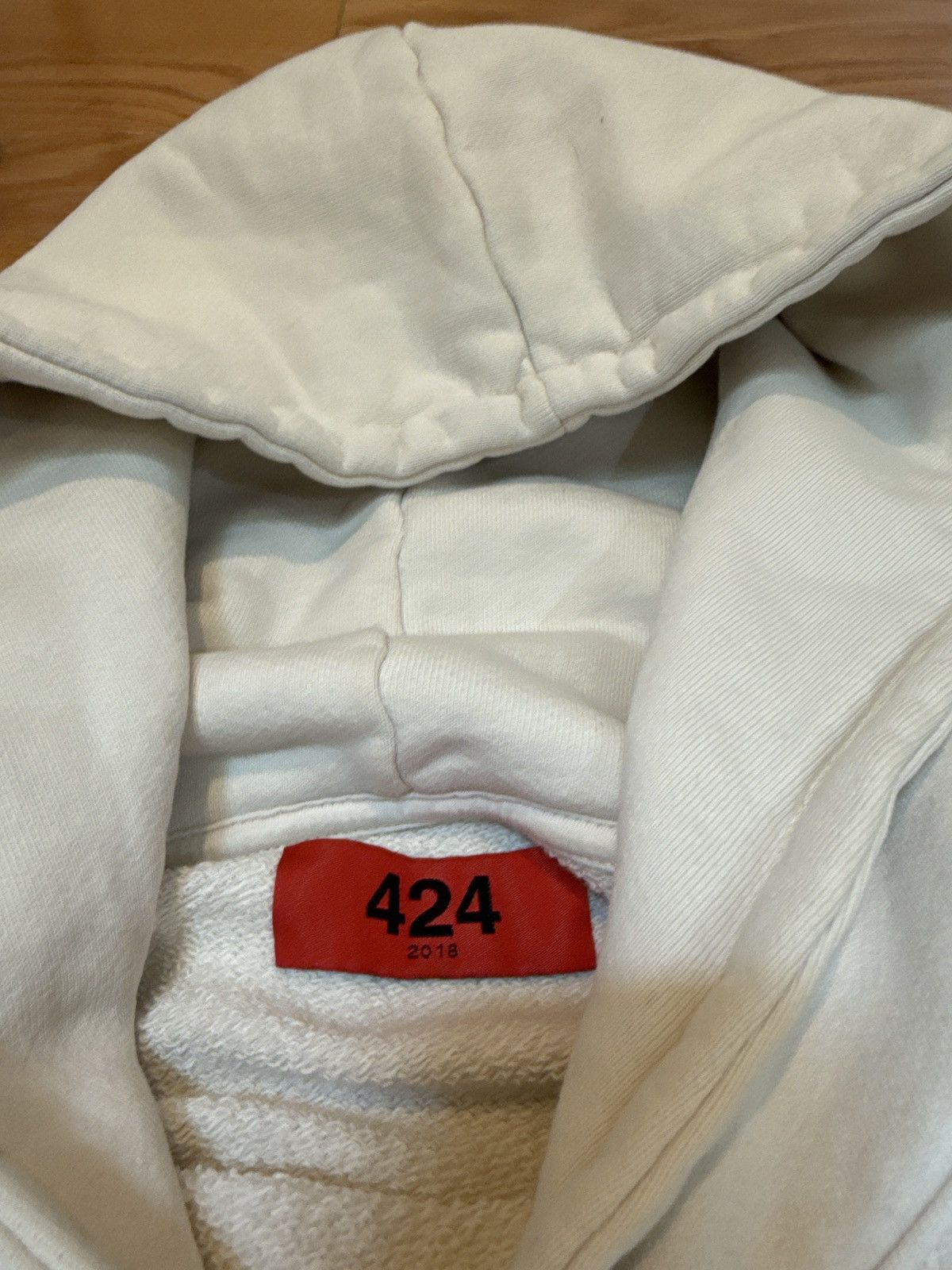 424 424 “424 Today” hoodie creme Size US M / EU 48-50 / 2 - 3 Thumbnail