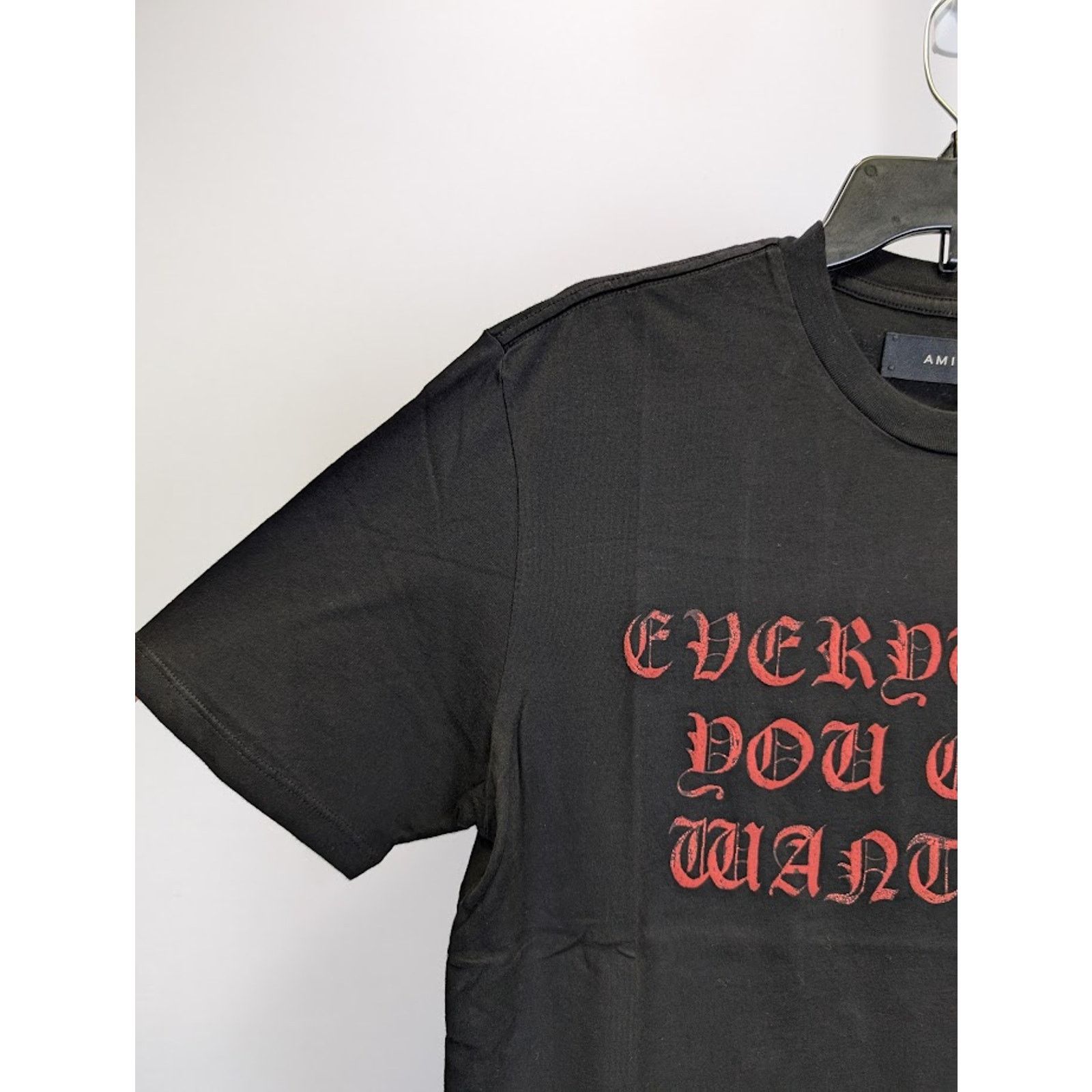 Amiri o1rshd1 Everything T-Shirt in Black / Red Size US L / EU 52-54 / 3 - 11 Thumbnail