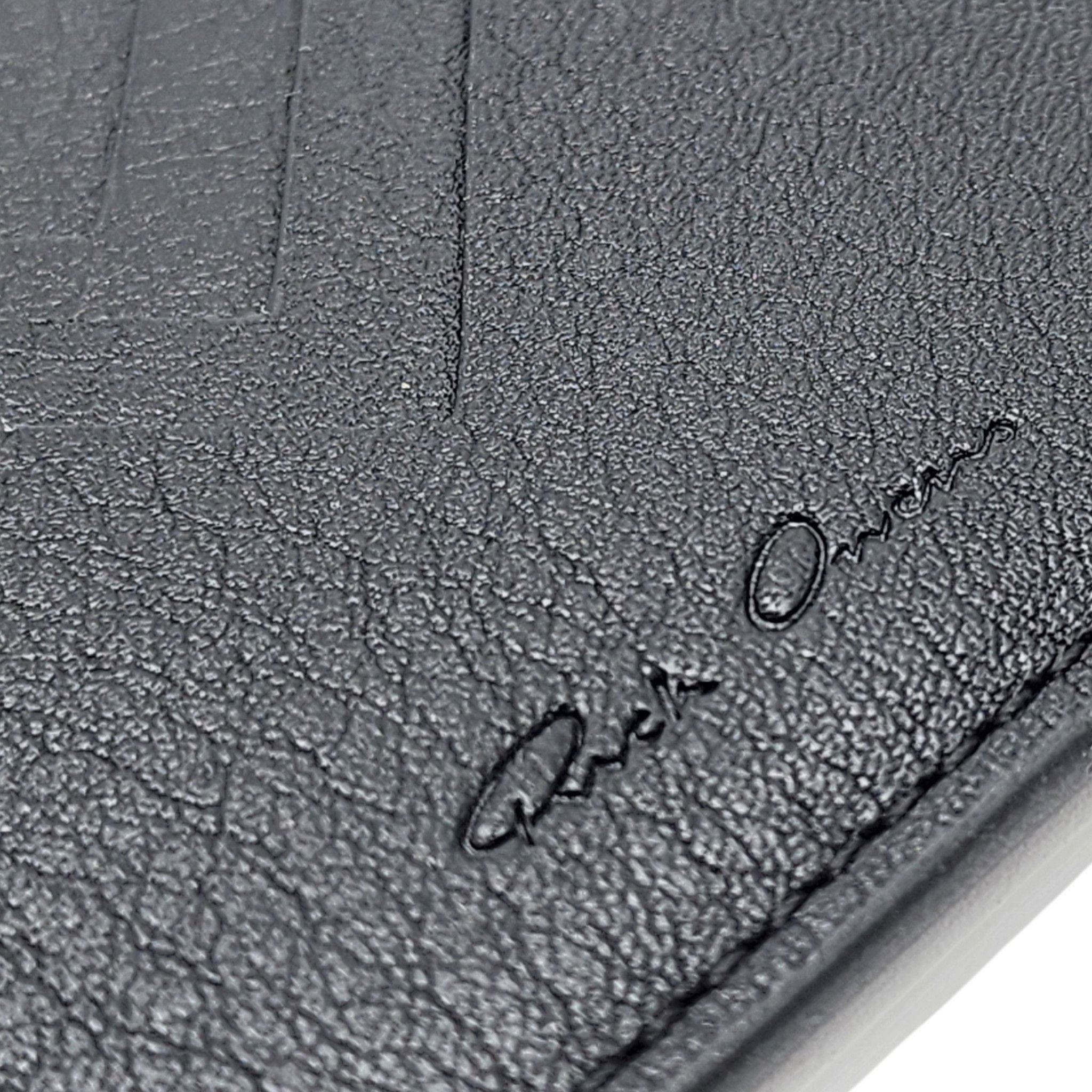 Rick Owens Logo Stamp Cardholder Wallet - Leather - Black Size ONE SIZE - 2 Thumbnail