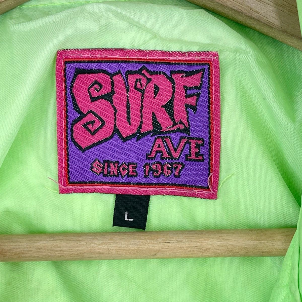 Vintage 90’s Surf Ave Patches Logo Jacket Size US XL / EU 56 / 4 - 5 Thumbnail