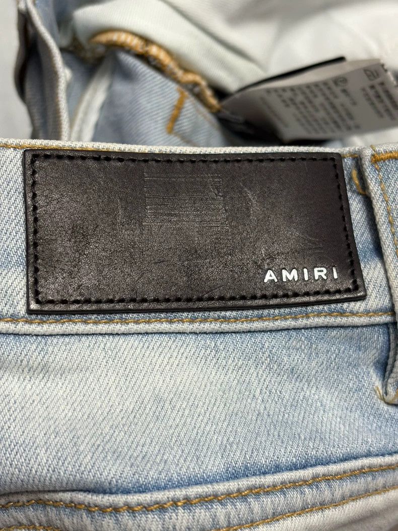 Amiri Amiri camouflage patch jeans Size US 29 - 6 Thumbnail