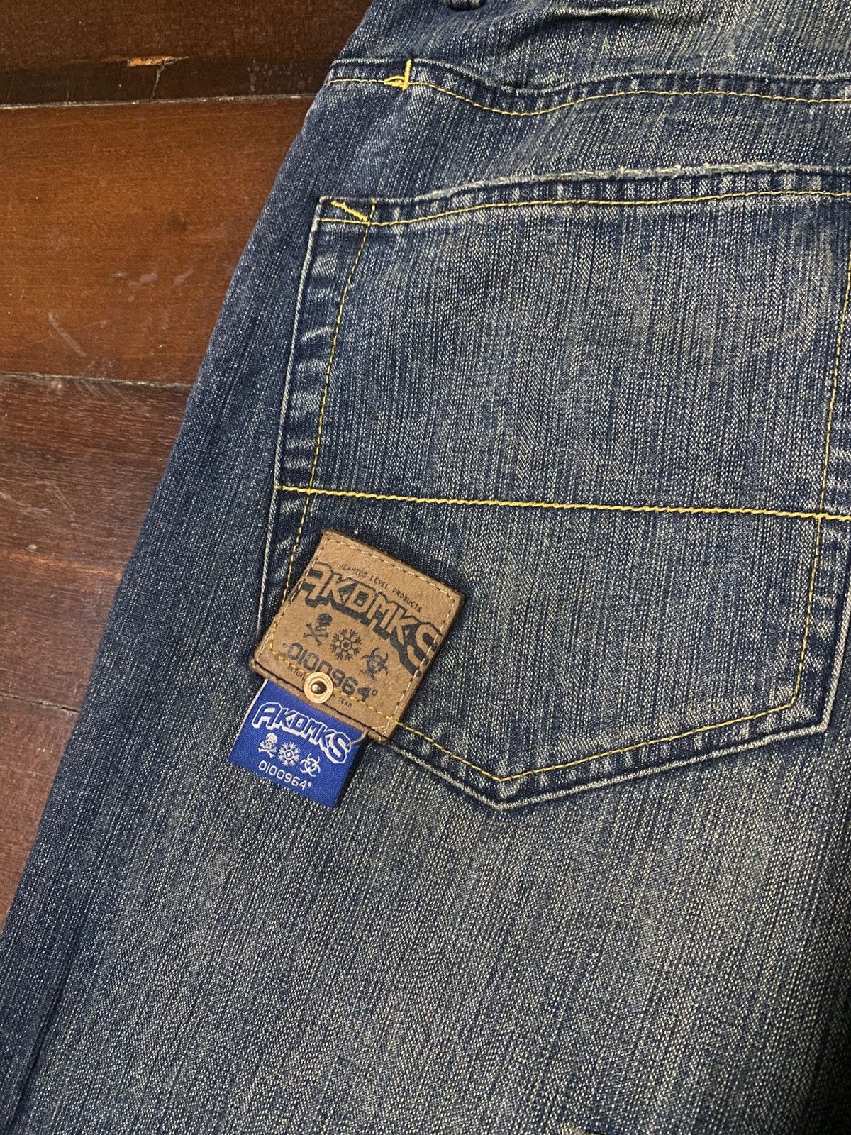 Akademiks Vintage Y2k Akdmks Grunge wide leg baggy Denim Size US 34 / EU 50 - 16 Thumbnail