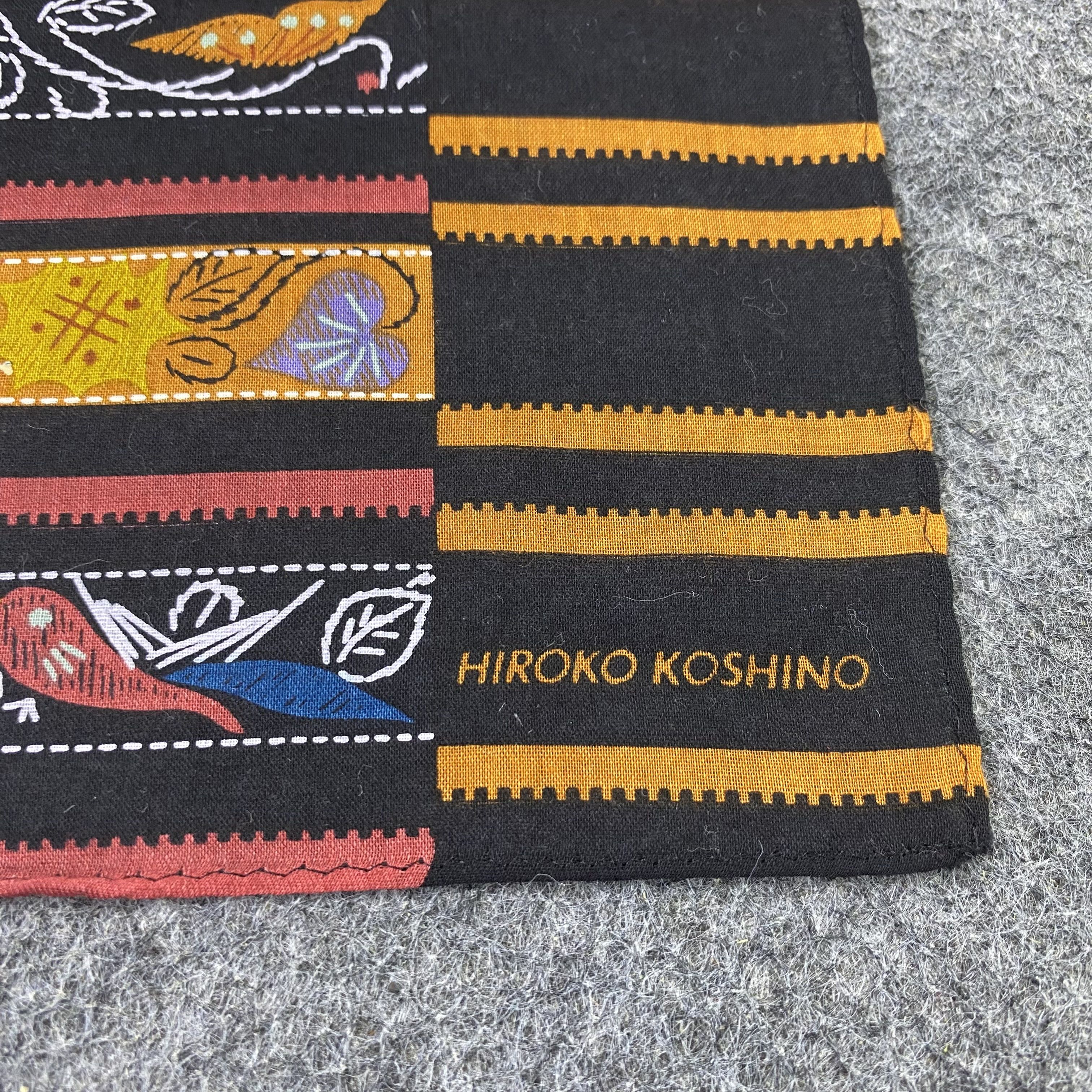 Japanese Brand Hiroko Koshino Handkerchief / Bandana / Neckerchief-B2088 Size ONE SIZE - 7 Thumbnail