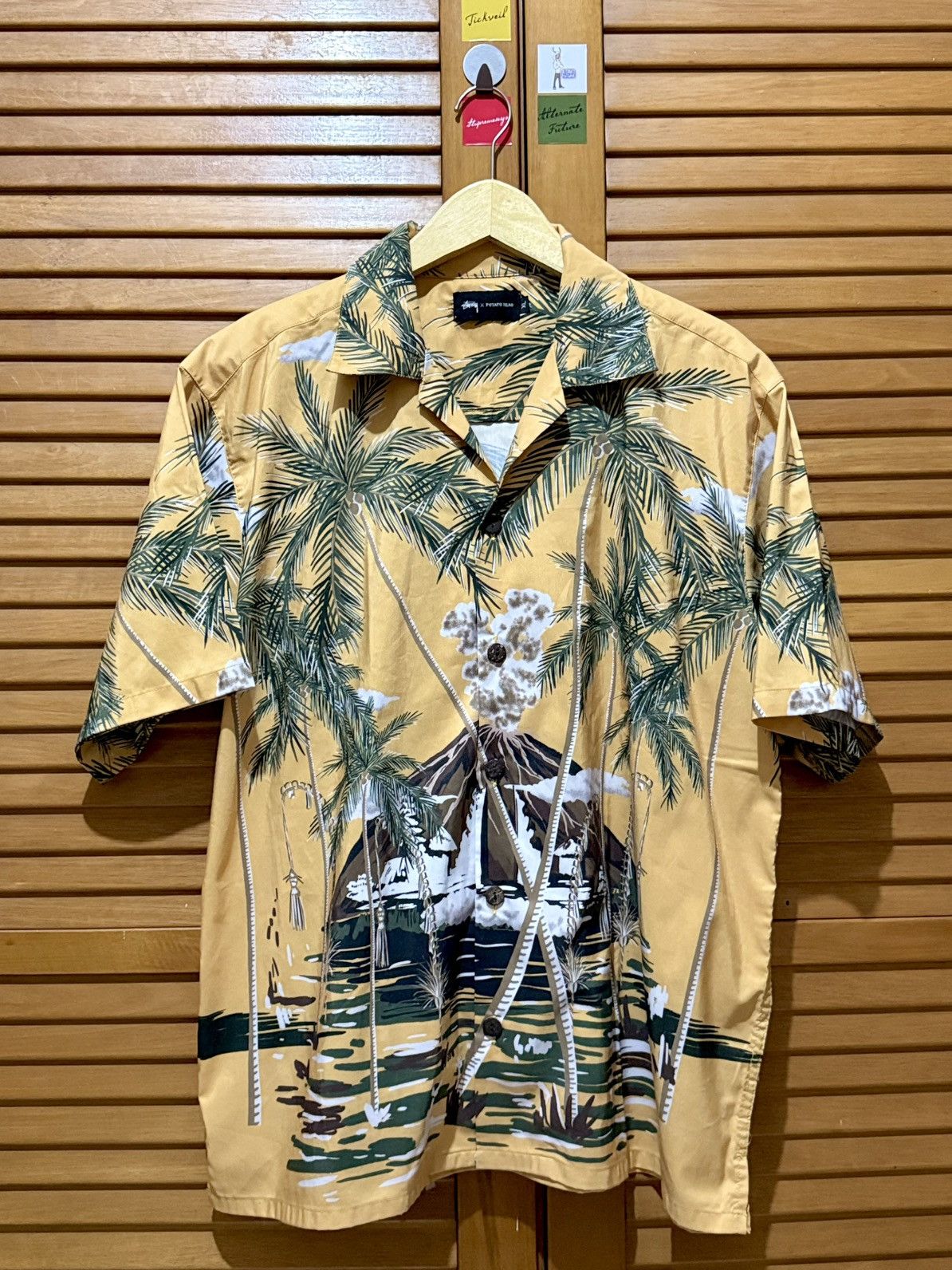 【KaZZ 専用】Stussy x Potato Head Beach Club Stussy Stussy x Potatohead Aloha Shirt | Grailed