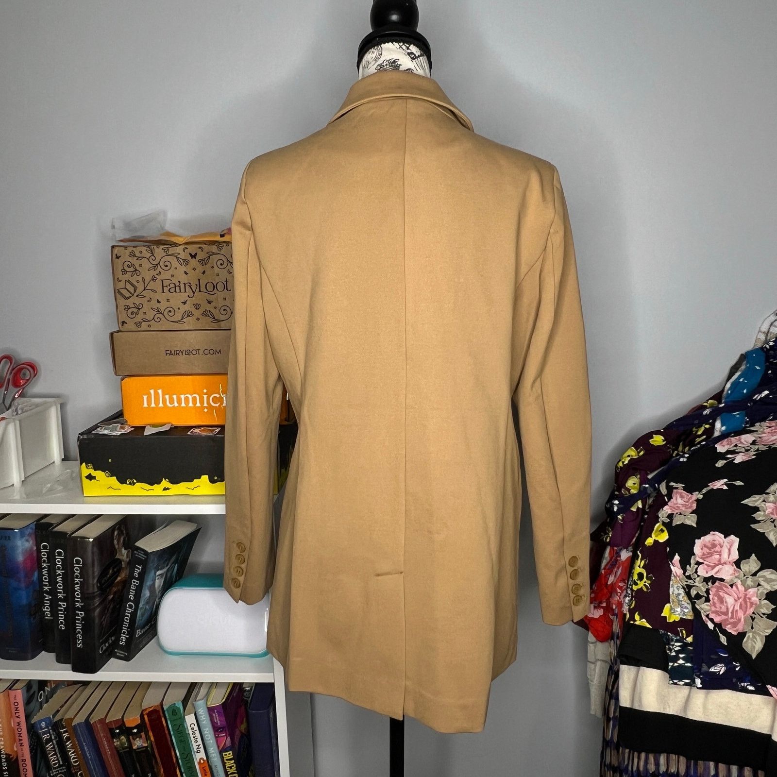 Other Alexis Oversized Button Cuff 2 Pocket Long Sleeve Blazer Size M / US 6-8 / IT 42-44 - 19 Thumbnail