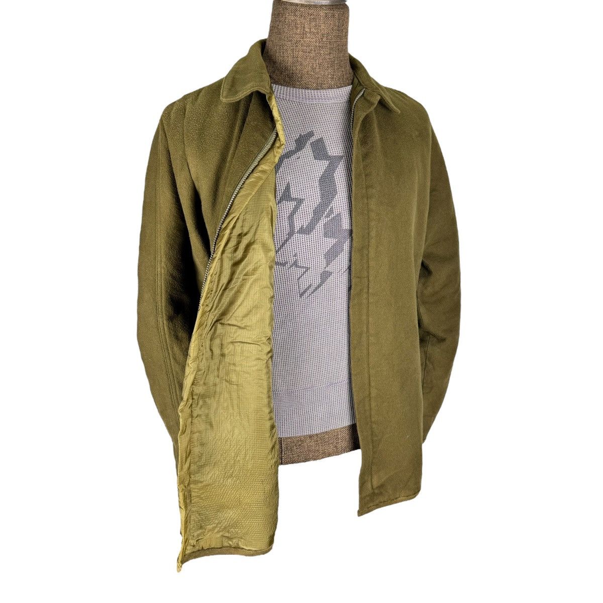 Yohji Yamamoto ☀️YOHJI YAMAMOTO REVERSIBLE ZIPPER JACKET Size XL / US 12-14 / IT 48-50 - 1 Thumbnail