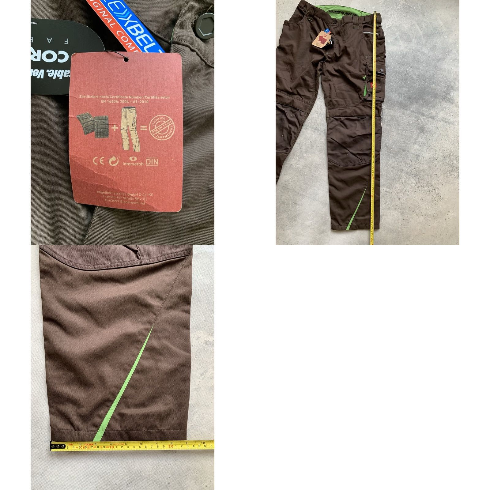 Vintage ENGELBERT STRAUSS WORKWEAR CORDURA CARGO PANTS MEN'S EU 58 Size US 42 / EU 58 - 9 Thumbnail