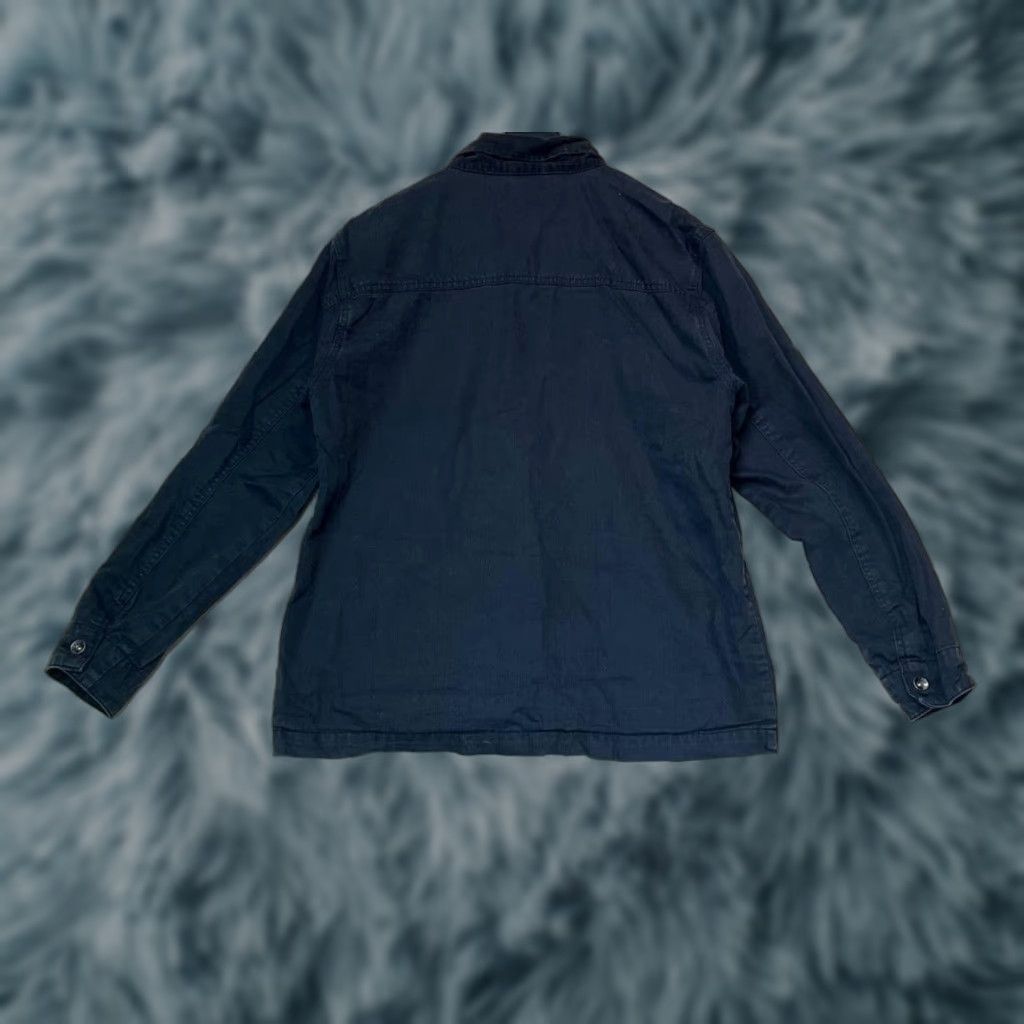 Vintage Vintage Cotton Company Remastered Full Zip Jacket Men L Black Geometric Military Jacket Size US L / EU 52-54 / 3 - 1 Thumbnail