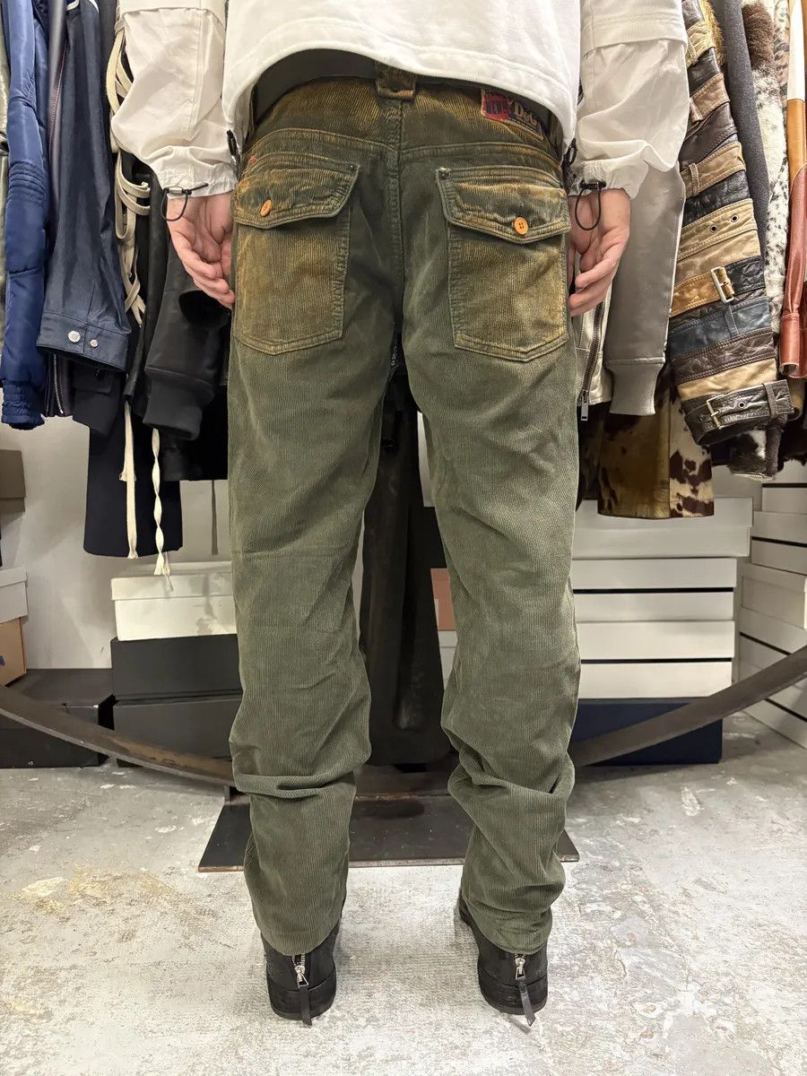 Dolce & Gabbana AW2006 Dolce & Gabbana Green Velvet Pants Size US 32 / EU 48 - 5 Thumbnail