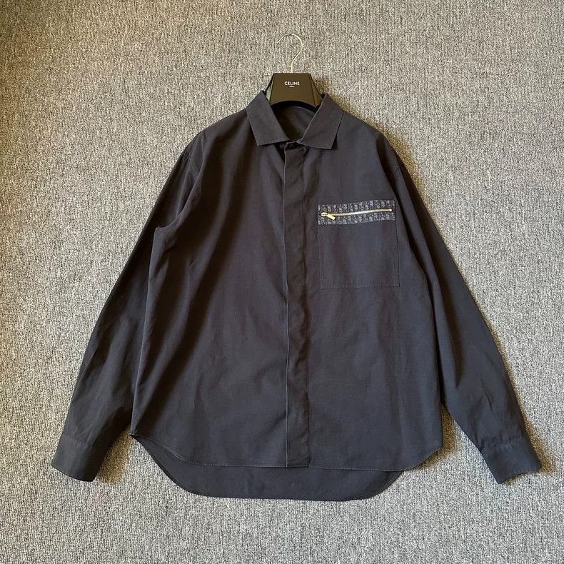 Dior Dior Zip jacket with presbyopic chest pockets jacket 2501-N Size US XXS / EU 40 - 1 Thumbnail
