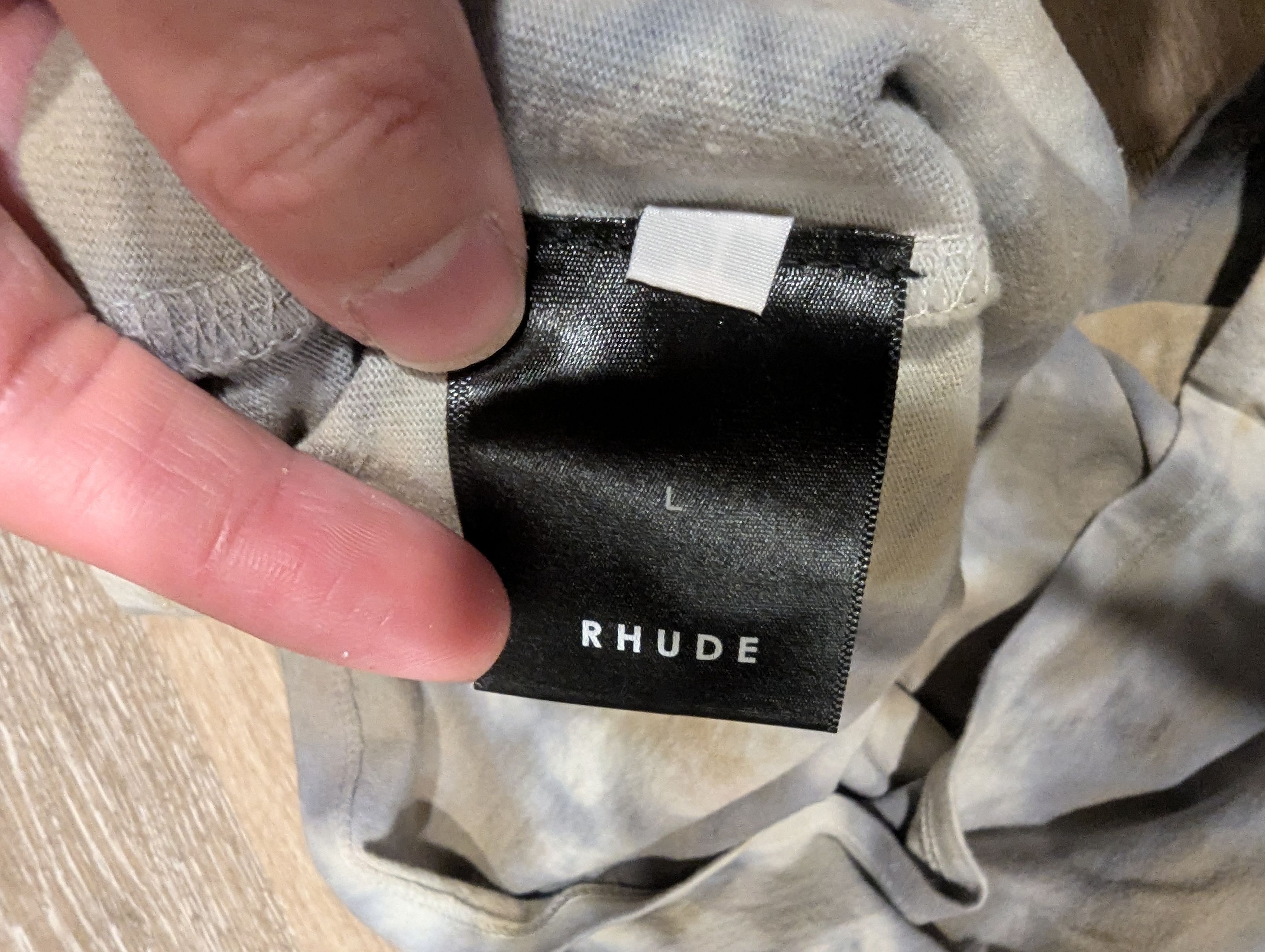 Rhude Rhude Tie Dye Short Sleeve Size US L / EU 52-54 / 3 - 4 Thumbnail