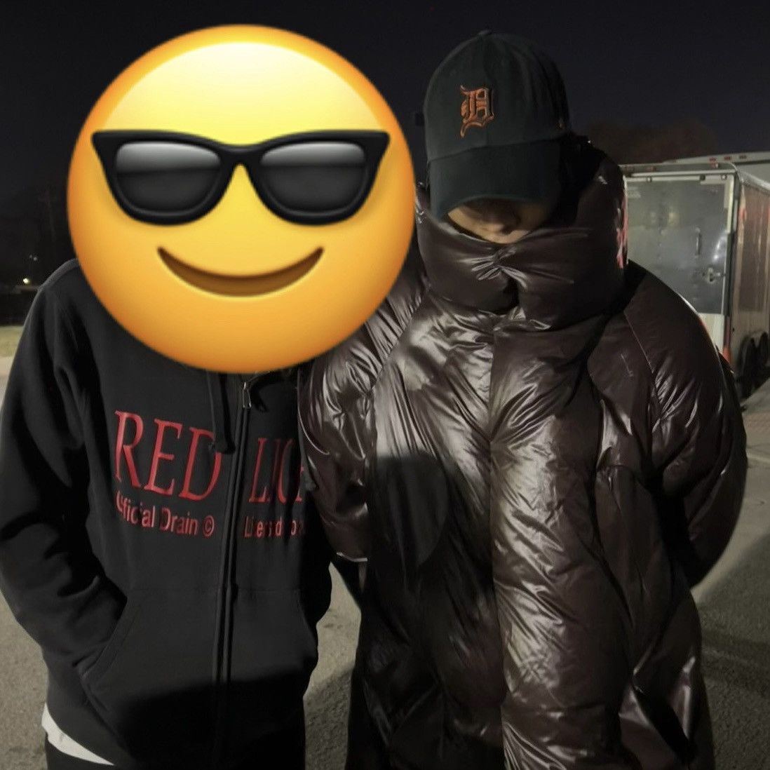 Drain Gang Bladee Drain Gang Red Light Zip-Up Hoodie Size M Size US M / EU 48-50 / 2 - 6 Thumbnail
