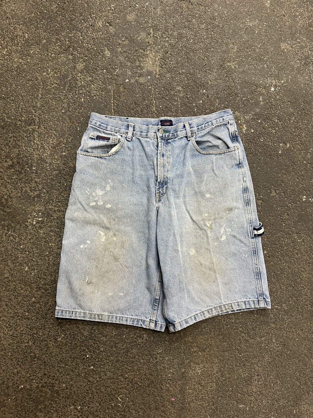 Tommy Hilfiger × Vintage Y2K Tommy cargo shorts Size US 36 / EU 52 - 5 Thumbnail