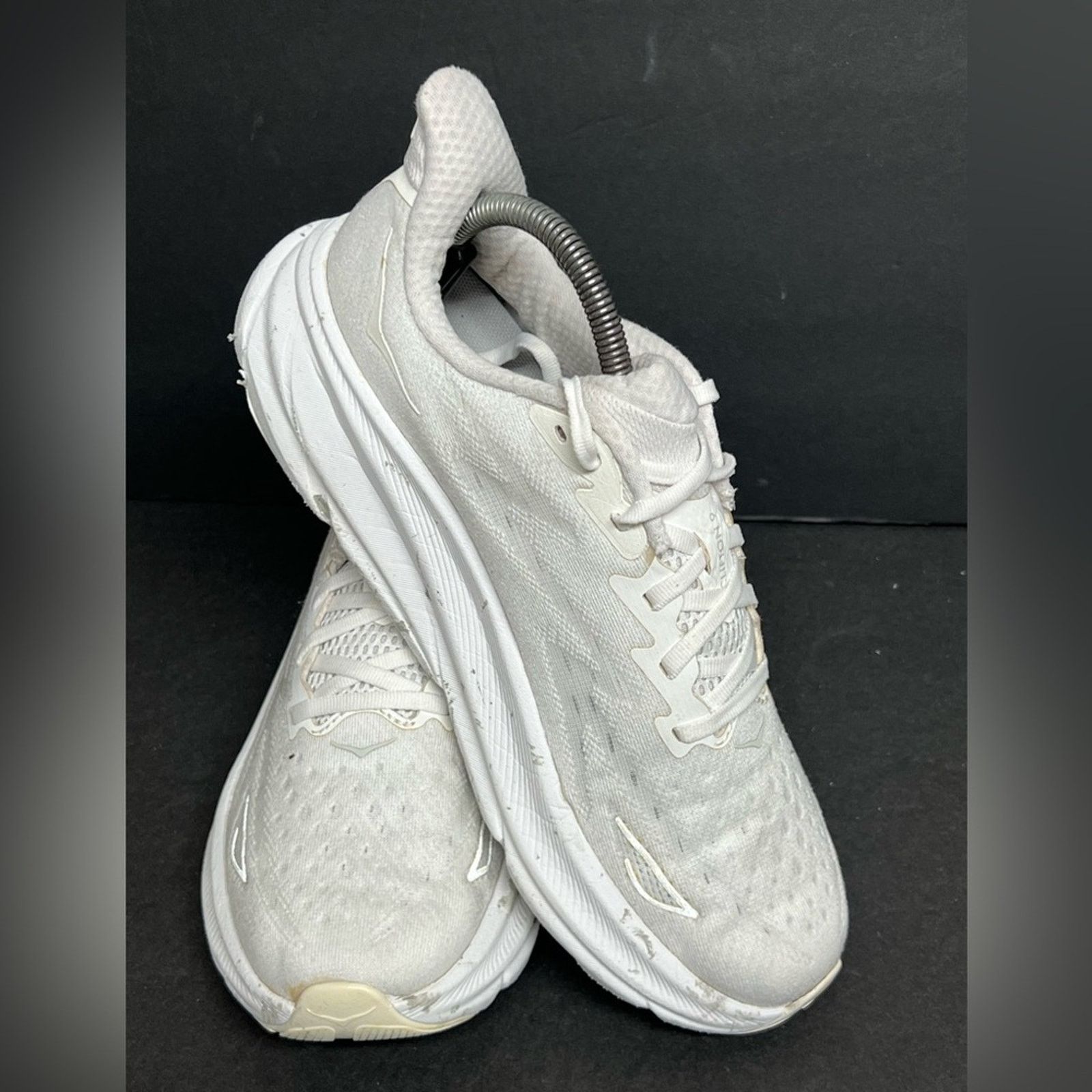 Hoka Hoka One One Clifton 9 White Women's 1127896 WWH Running 9.5 Size US 9.5 / IT 39.5 - 2 Thumbnail