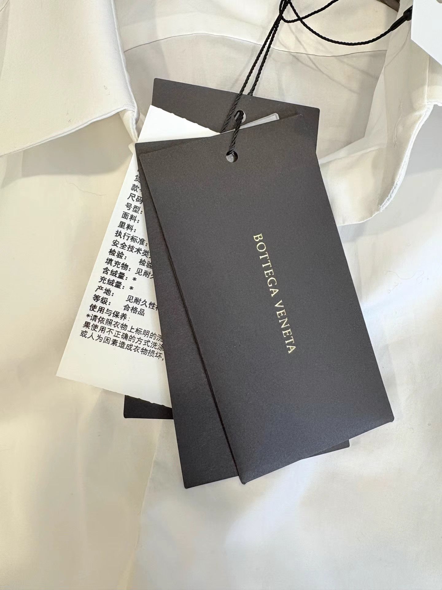 Bottega Veneta Bottega Veneta Court Geometric White Shirt K1 Size US XS / EU 42 / 0 - 5 Thumbnail
