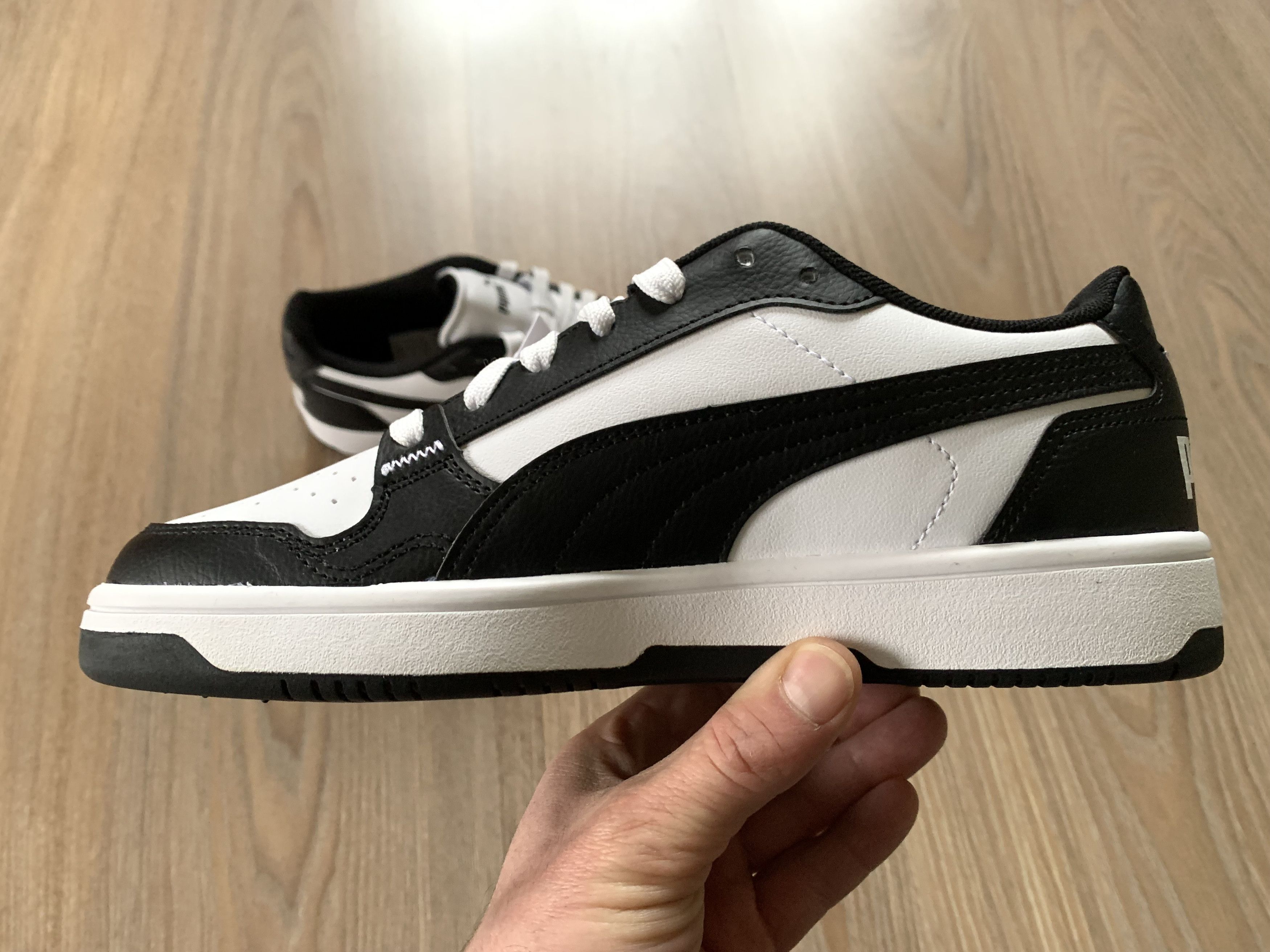 Puma Youth Junior Puma Reb-L Jr Black Sneakers Size US 5.5 / EU 38 - 5 Thumbnail