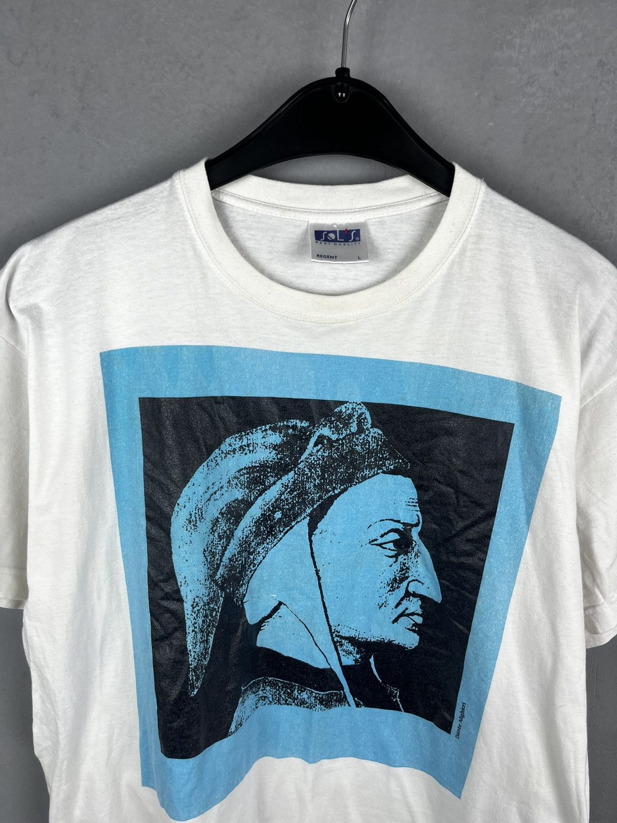 Designer × Vintage Dante Alighieri Art t shirt vintage size L Size US L / EU 52-54 / 3 - 3 Thumbnail