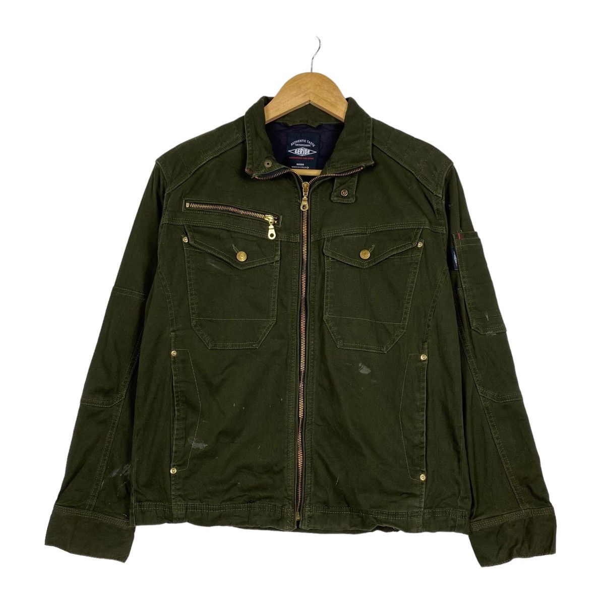 Japanese Brand GERIDE Engineered For Work Multipocket Jacket Size US S / EU 44-46 / 1 - 1 Thumbnail