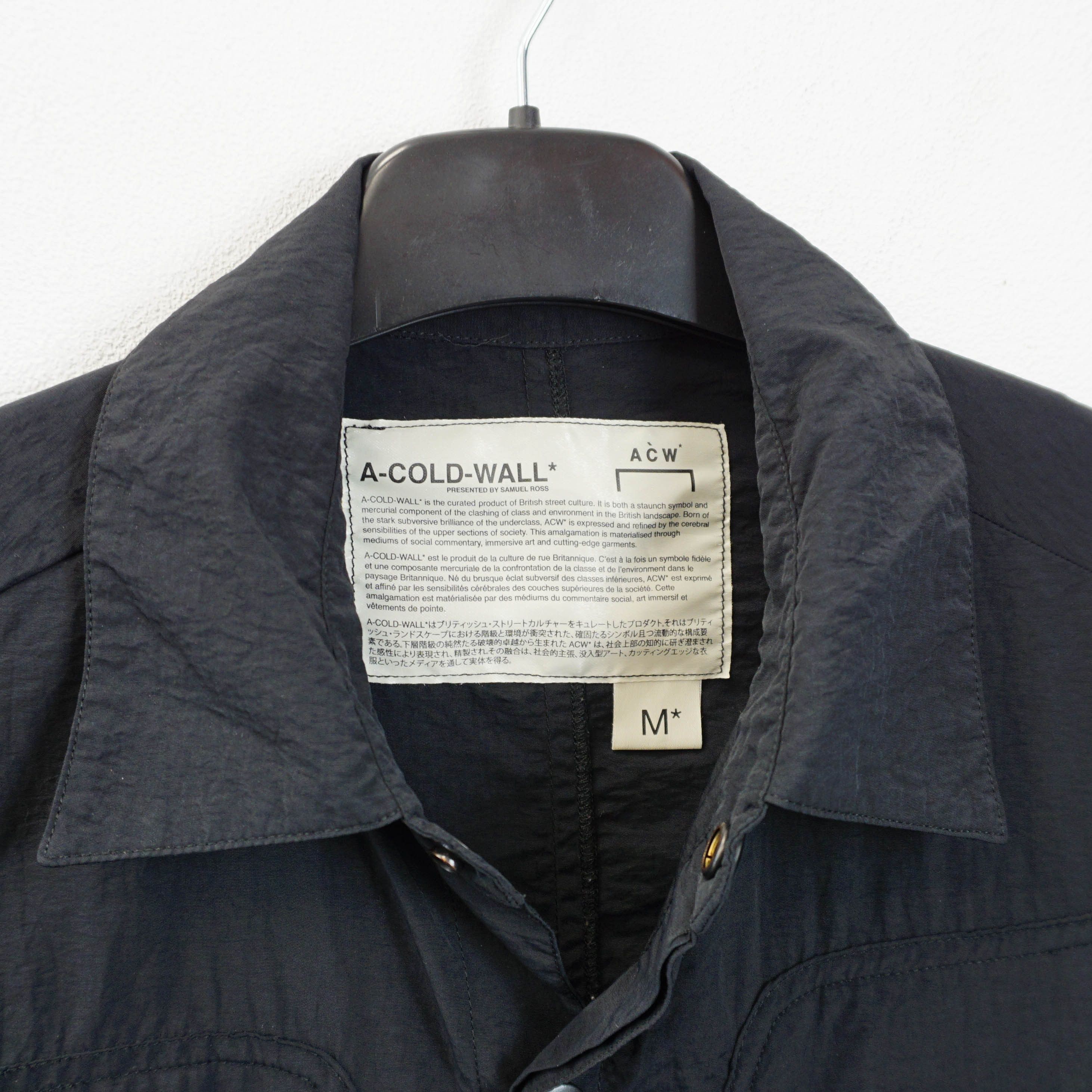 A-COLD-WALL* Archive Utility Techwear/Gorpcore S/S Shirt Size US M / EU 48-50 / 2 - 3 Thumbnail