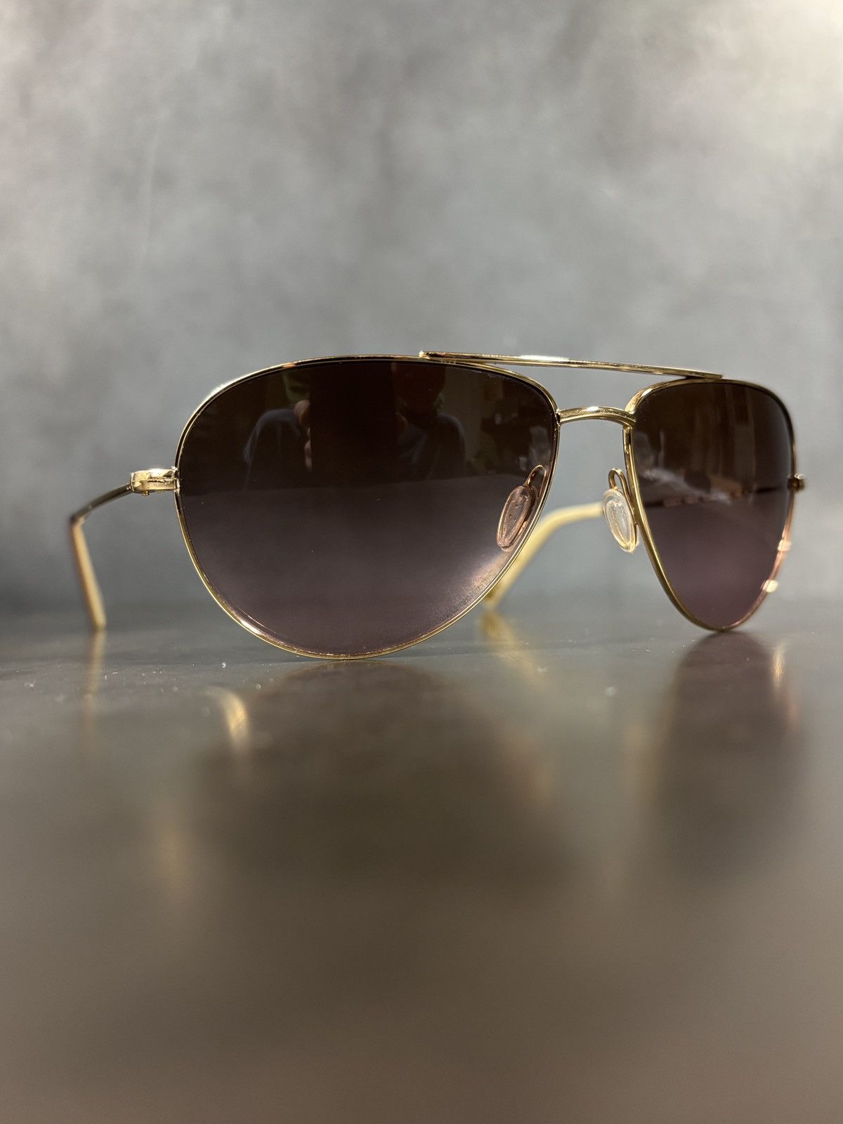 Paul Smith Paul Smith Sunglasses Oliver Peoples Aviator Karison Italy Size ONE SIZE - 24 Thumbnail