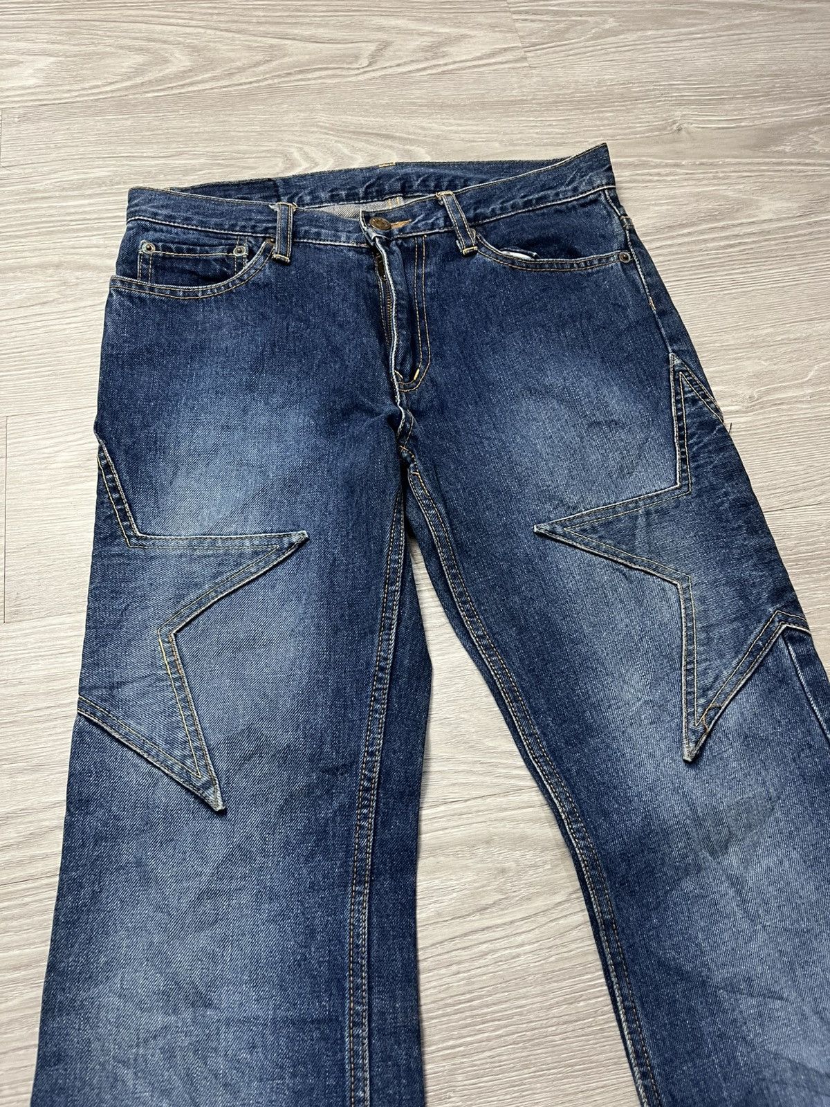 14th Addiction × Hysteric Glamour × If Six Was Nine Hysteric Glamour Star Denim Kinky Size 30" / US 8 / IT 44 - 4 Thumbnail