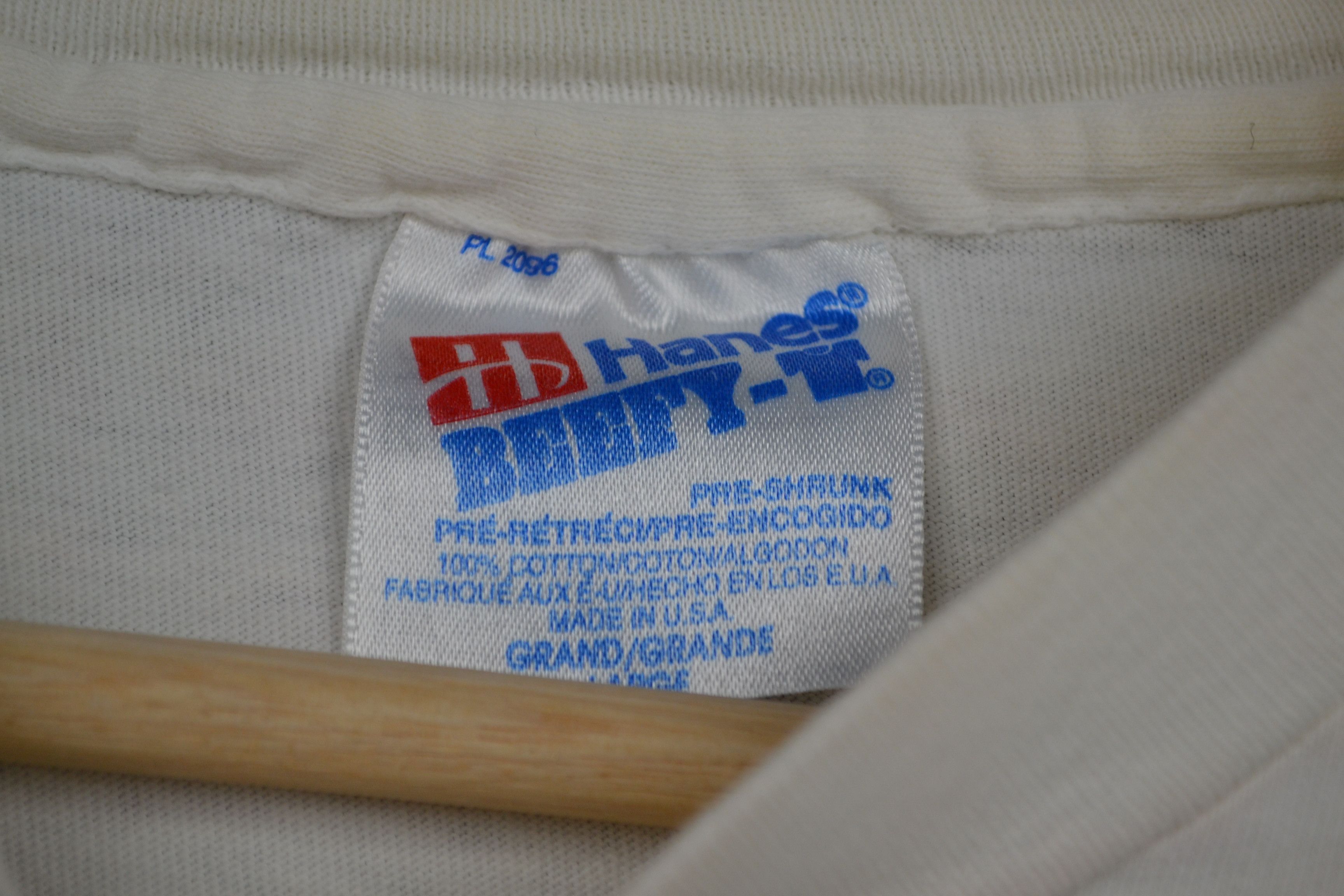 Vintage Bridgestone Racing School L USA Vintage 1990s White T-shirt Size US L / EU 52-54 / 3 - 4 Thumbnail
