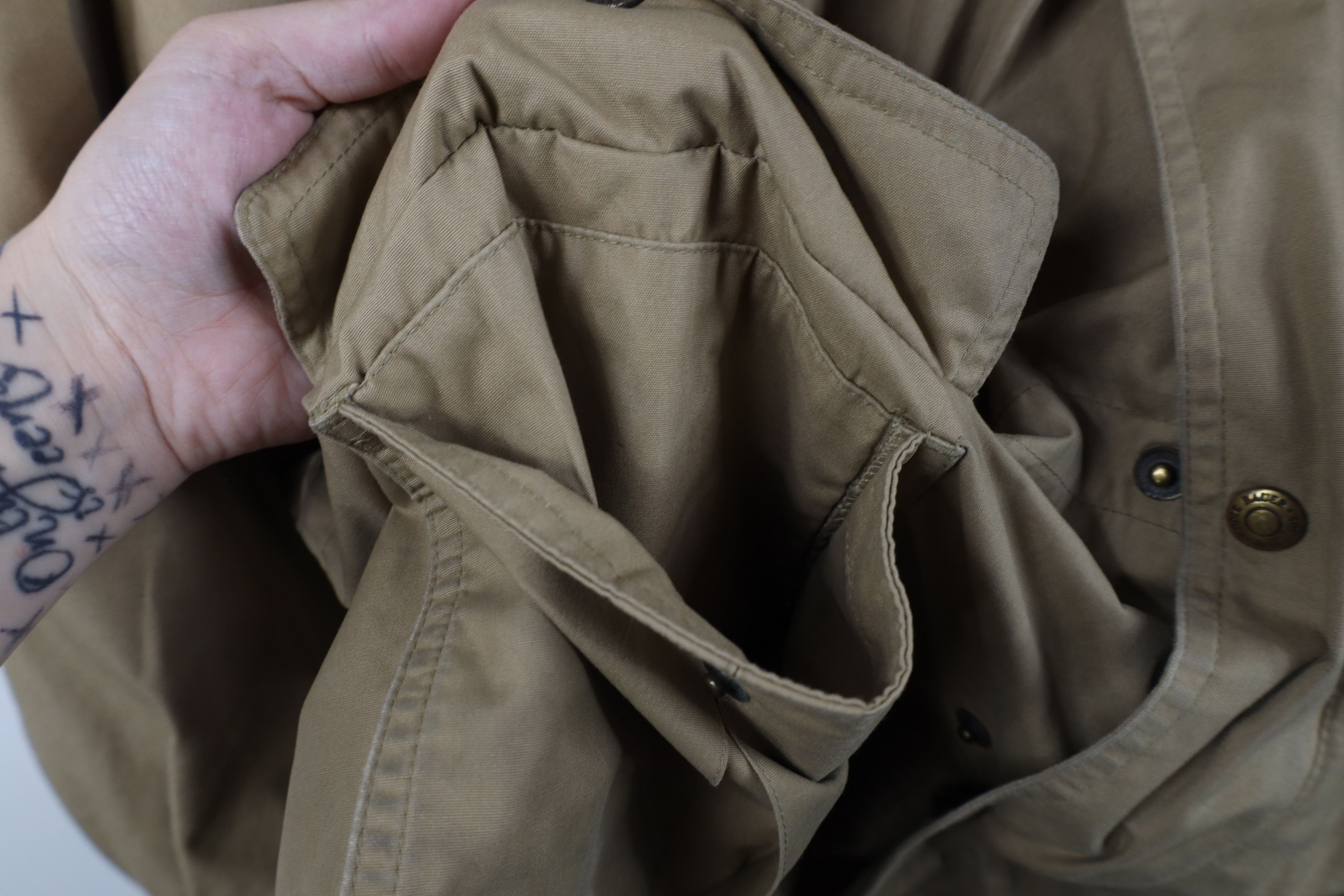 Eddie Bauer × Vintage Vintage 90s Eddie Bauer Wool Lined Mountain Parka Jacket Size US XL / EU 56 / 4 - 10 Thumbnail