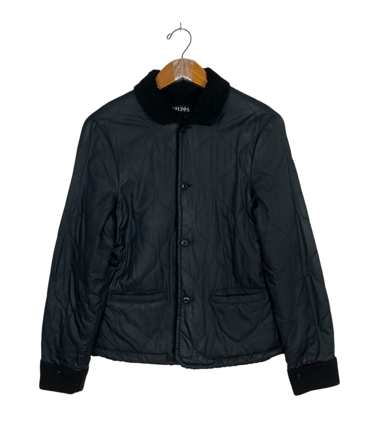 Japanese Brand Rare‼️ 291295 Homme Quited Zipper Jacket Size US S / EU 44-46 / 1 - 1 Thumbnail