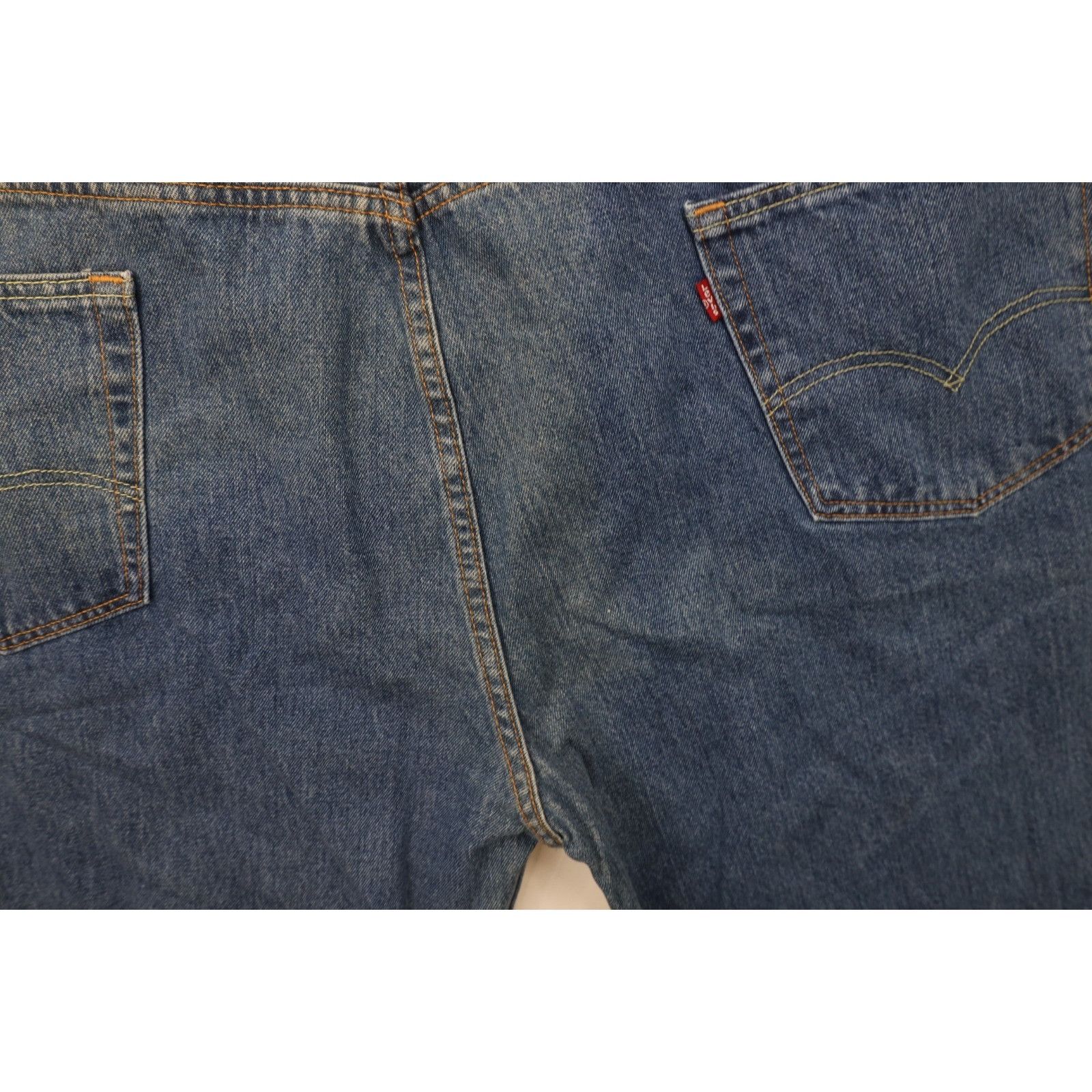 Levi's Deadstock Vintage Y2K Levis 550 Relaxed Fit Jeans 52x29 Size US 44 / EU 60 - 16 Thumbnail