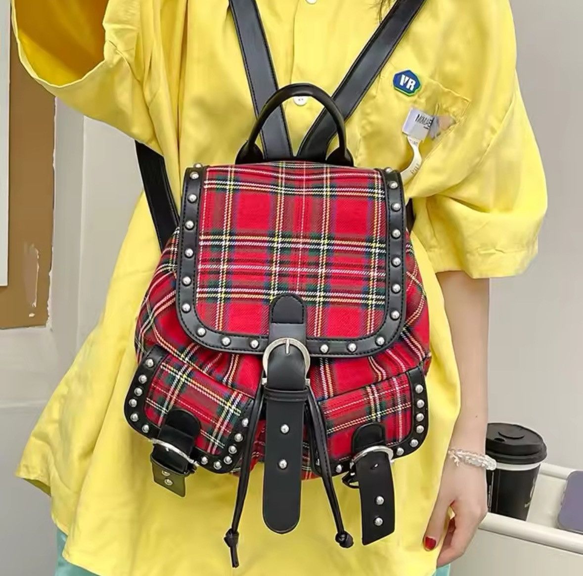 Japanese Brand Backpacks HarajukuTrend Aesthetic Preppy University Back Size ONE SIZE - 2 Thumbnail