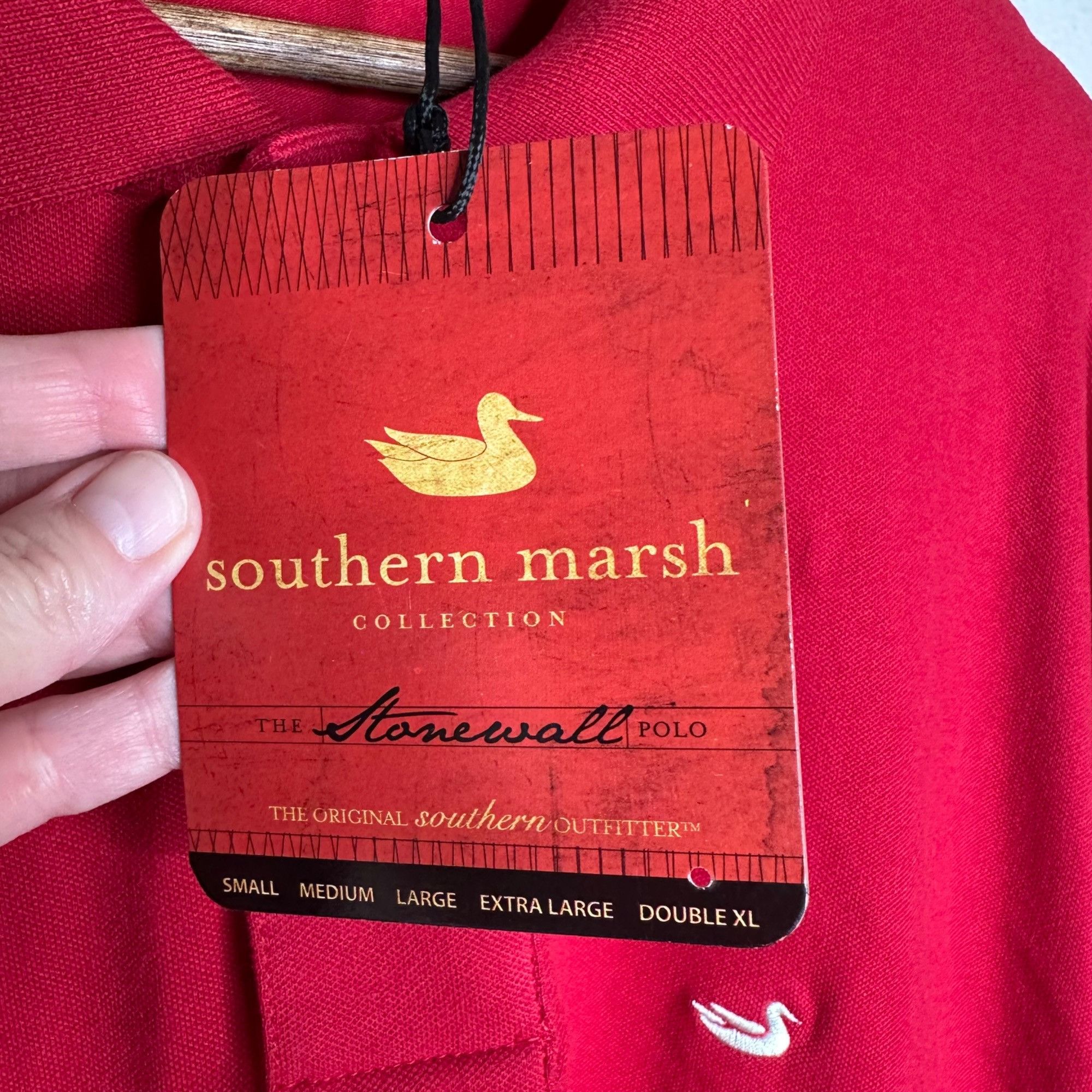 Southern Marsh NWT Southern Marsh The Stonewall Polo Red Sz 2X Size US XXL / EU 58 / 5 - 6 Thumbnail