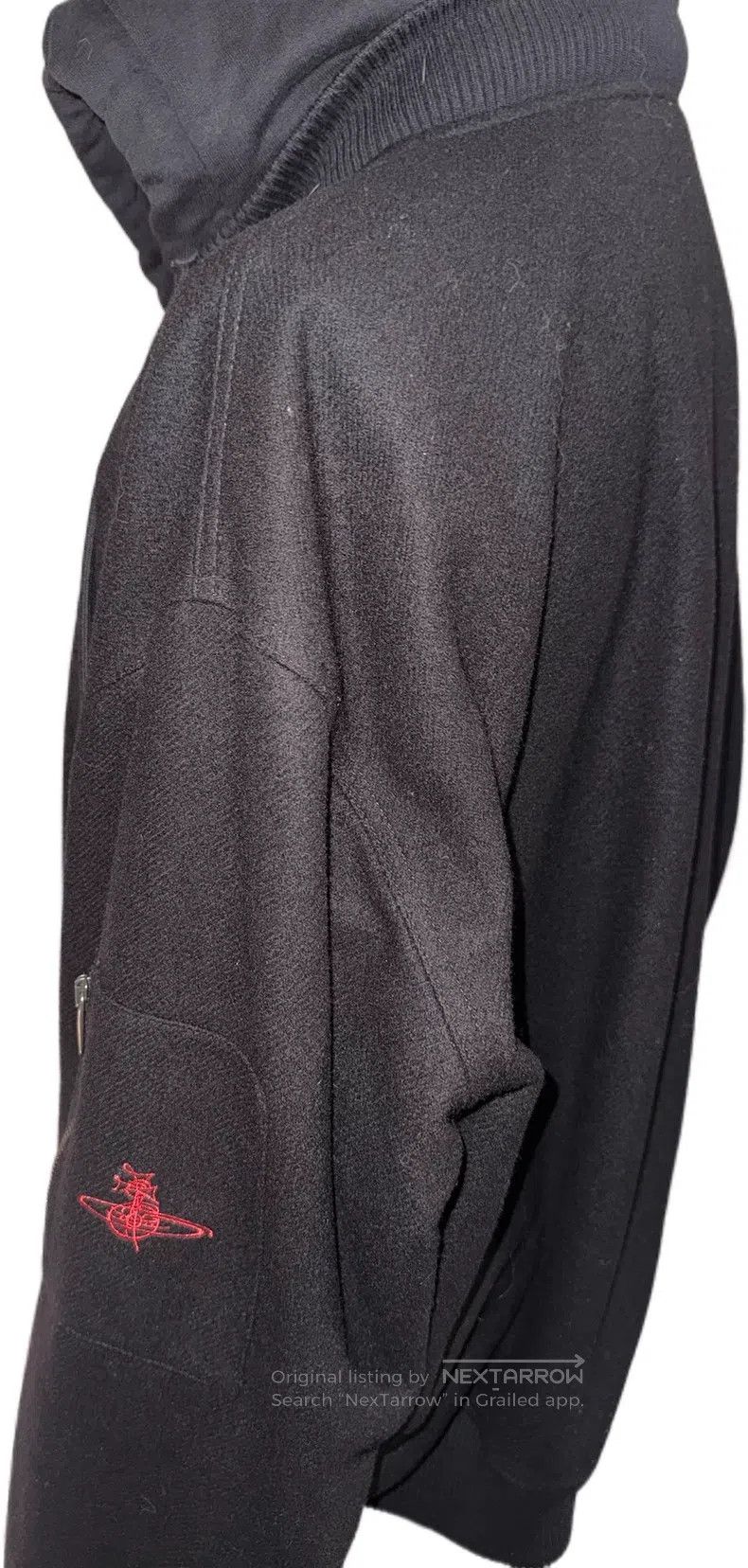 Vivienne Westwood Vivienne Westwood Black Hooded Zipper Jacket, main fabric Size US M / EU 48-50 / 2 - 1 Thumbnail