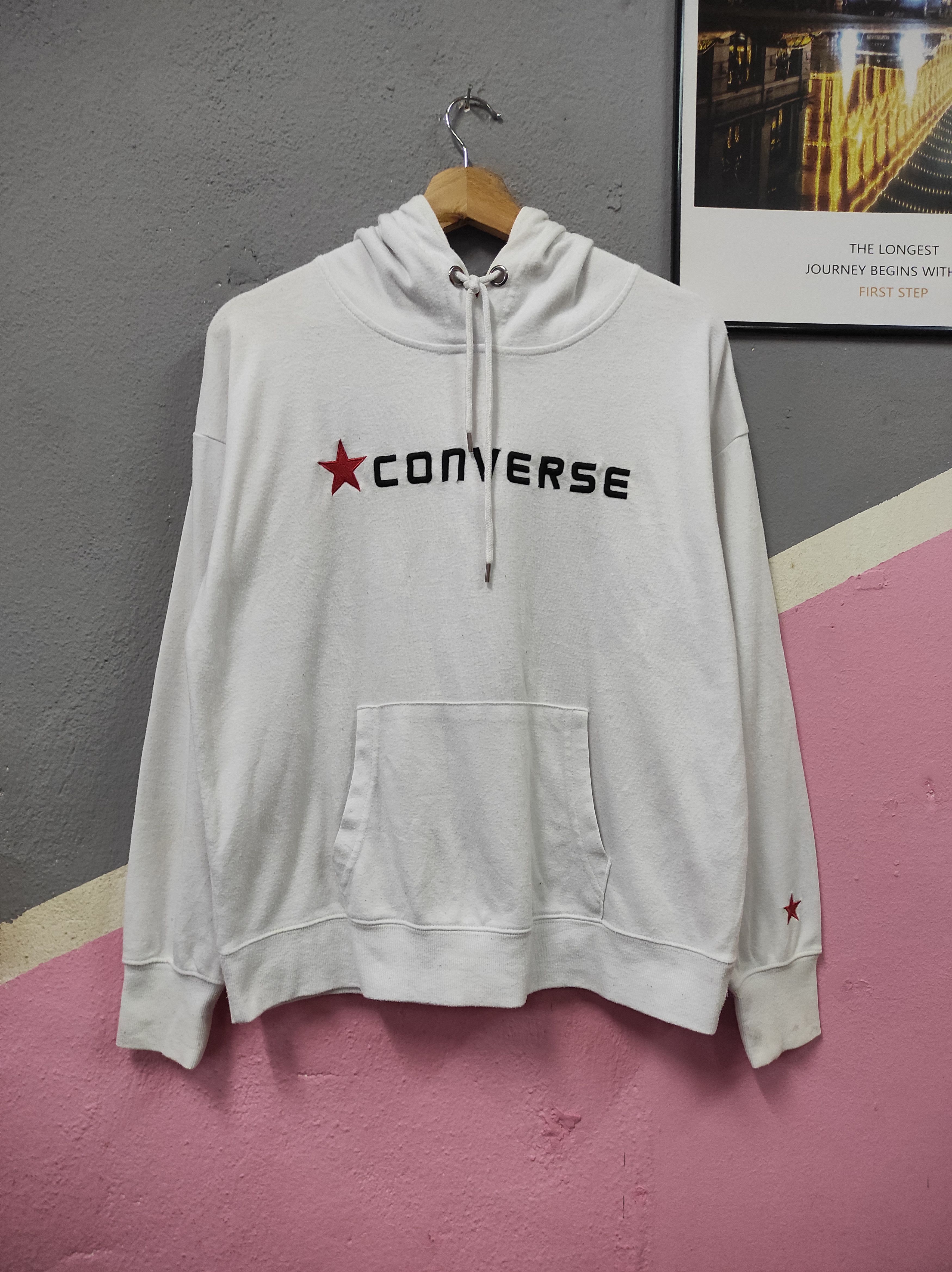 CONVERSE BIG LOGO HOODIE