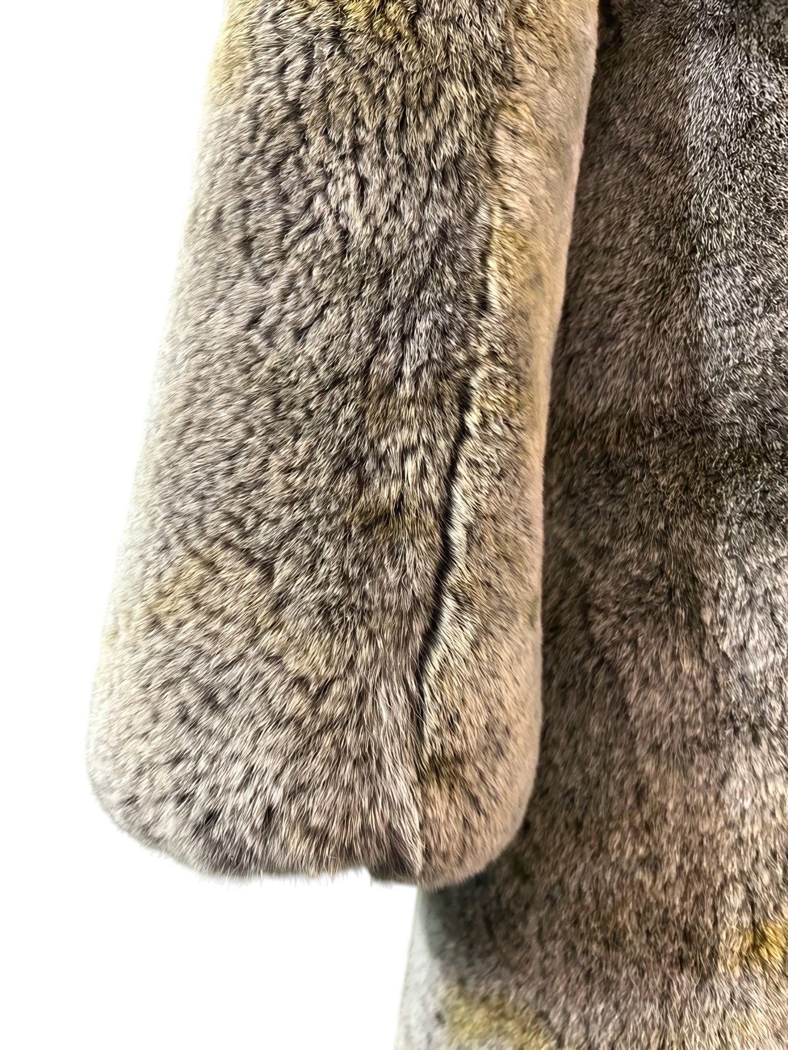 Dolce & Gabbana RABBIT FUR COAT Size S / US 4 / IT 40 - 6 Thumbnail